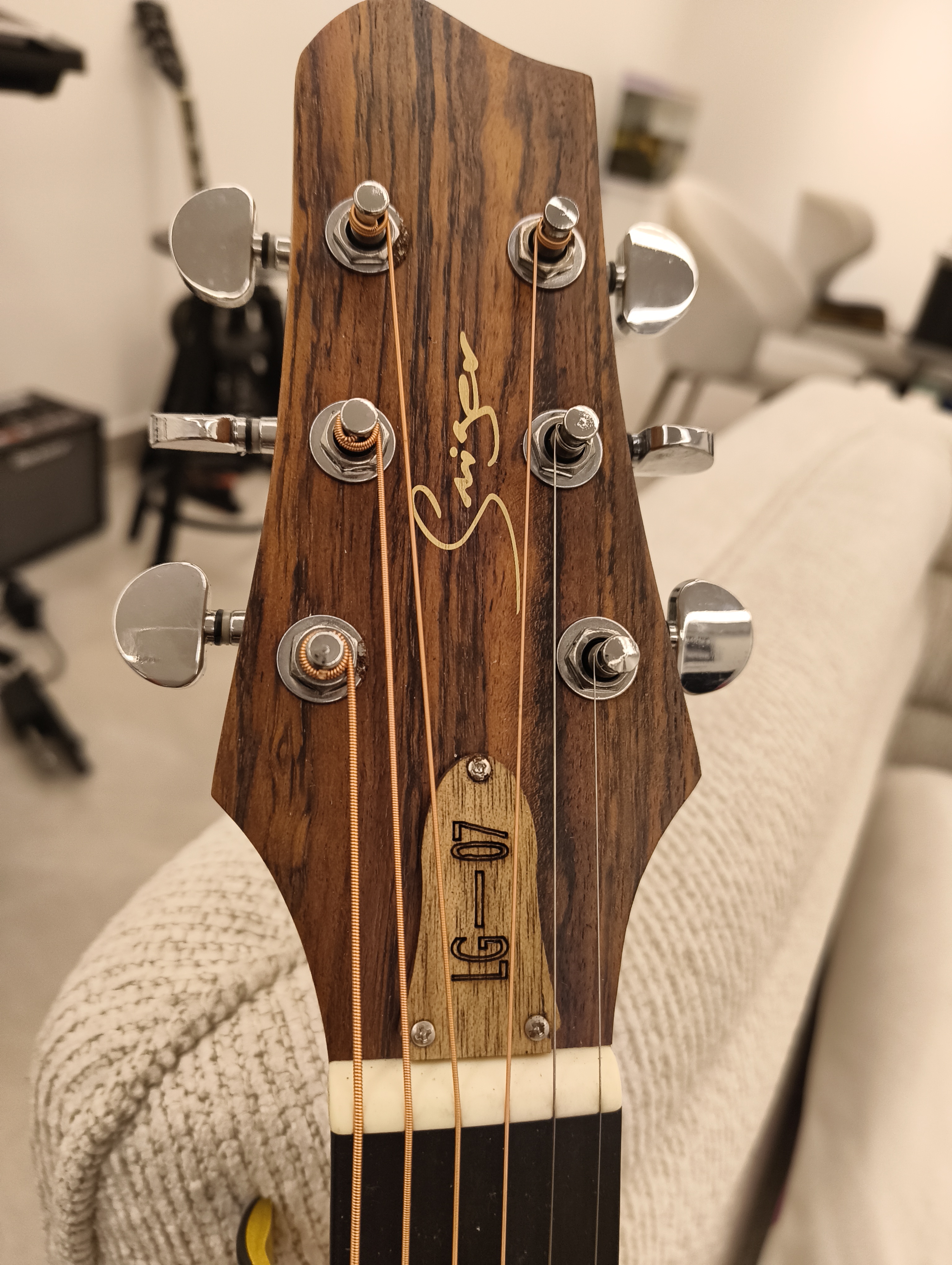 Electro Acoustic Custom Guitar - Image 4