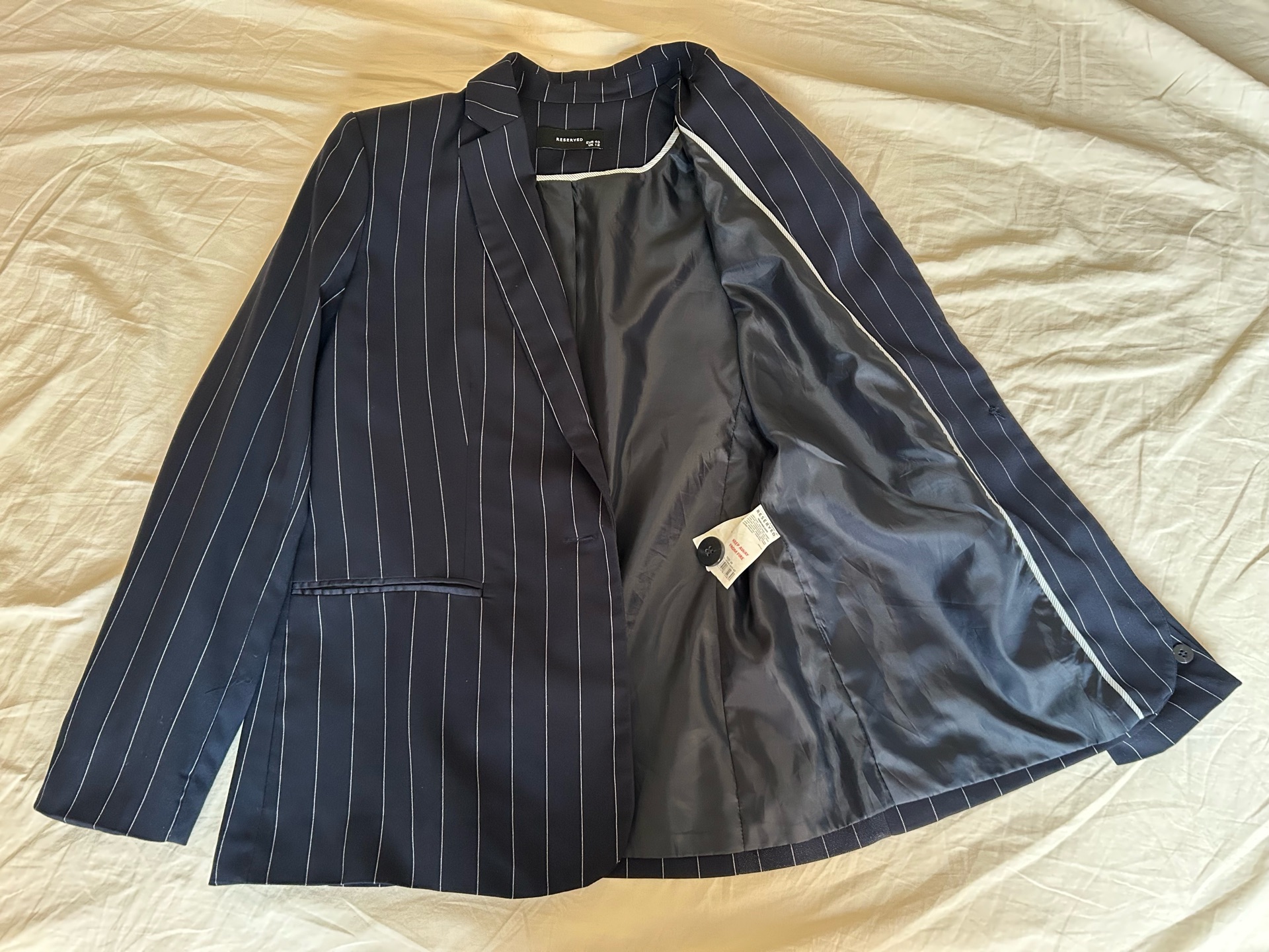 Reserved Dark Blue Blazer - Image 3