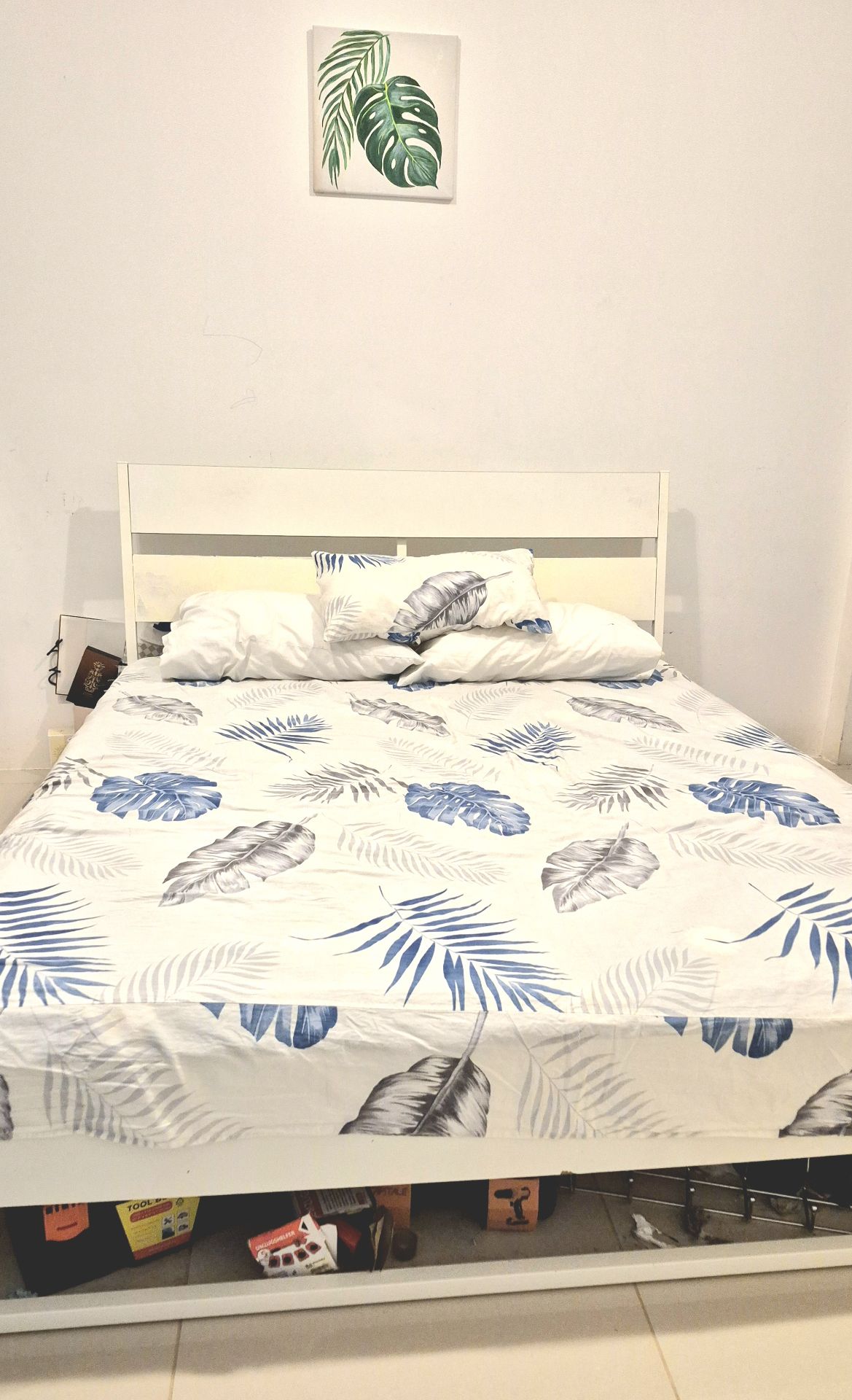 Ikea bed with mattress for sale - Image 5