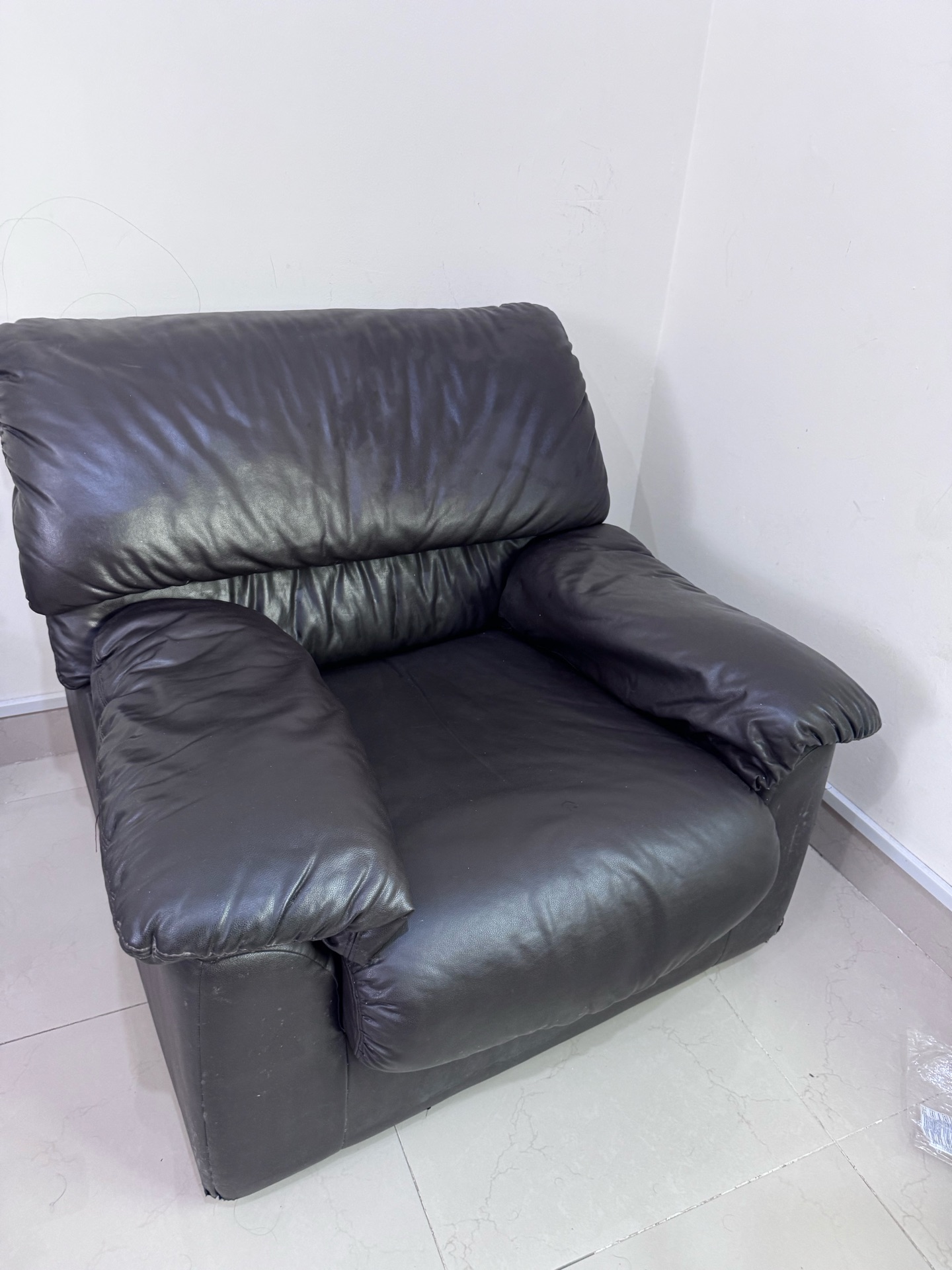 Sofa chair leather - Image 1
