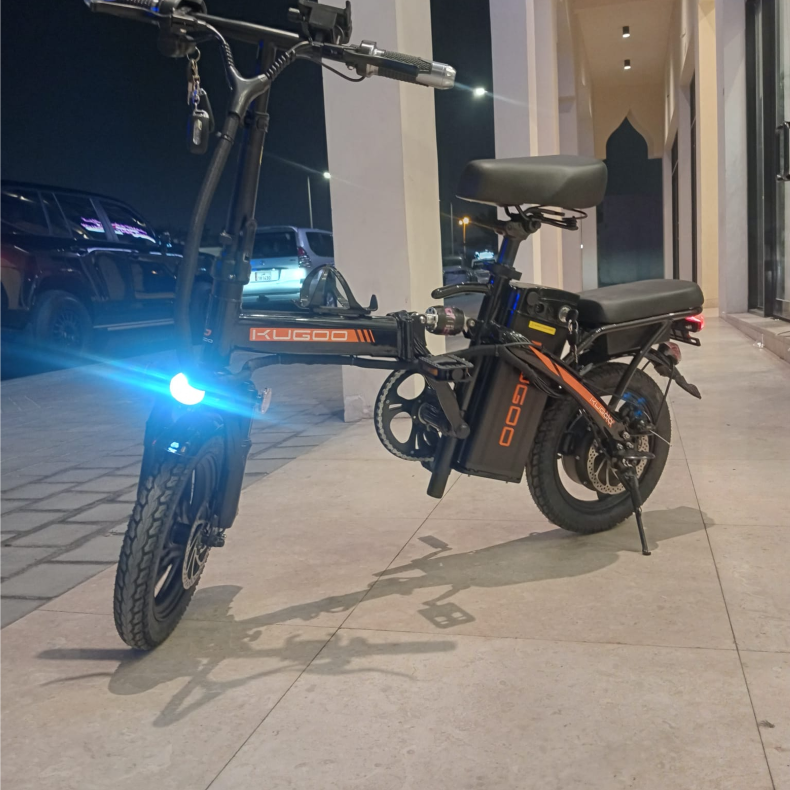 KUGOO Foldable E BIKE One week used for SALE  - Image 4
