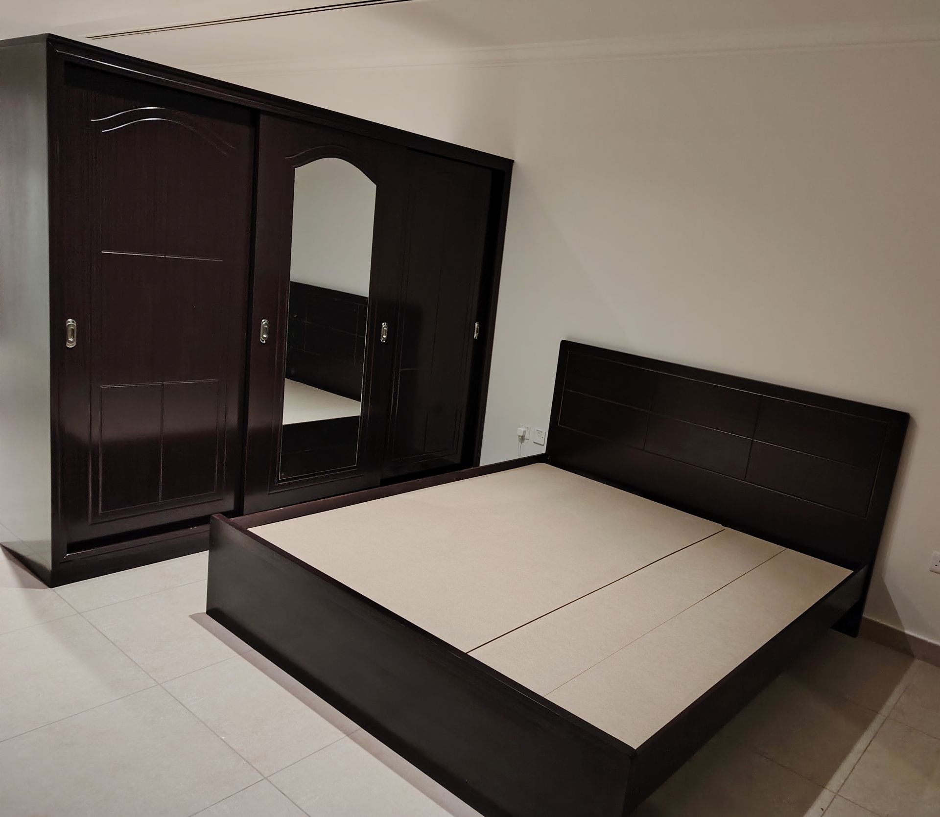 Bed and mattress and Cupboard and bedroom set selling - Image 10
