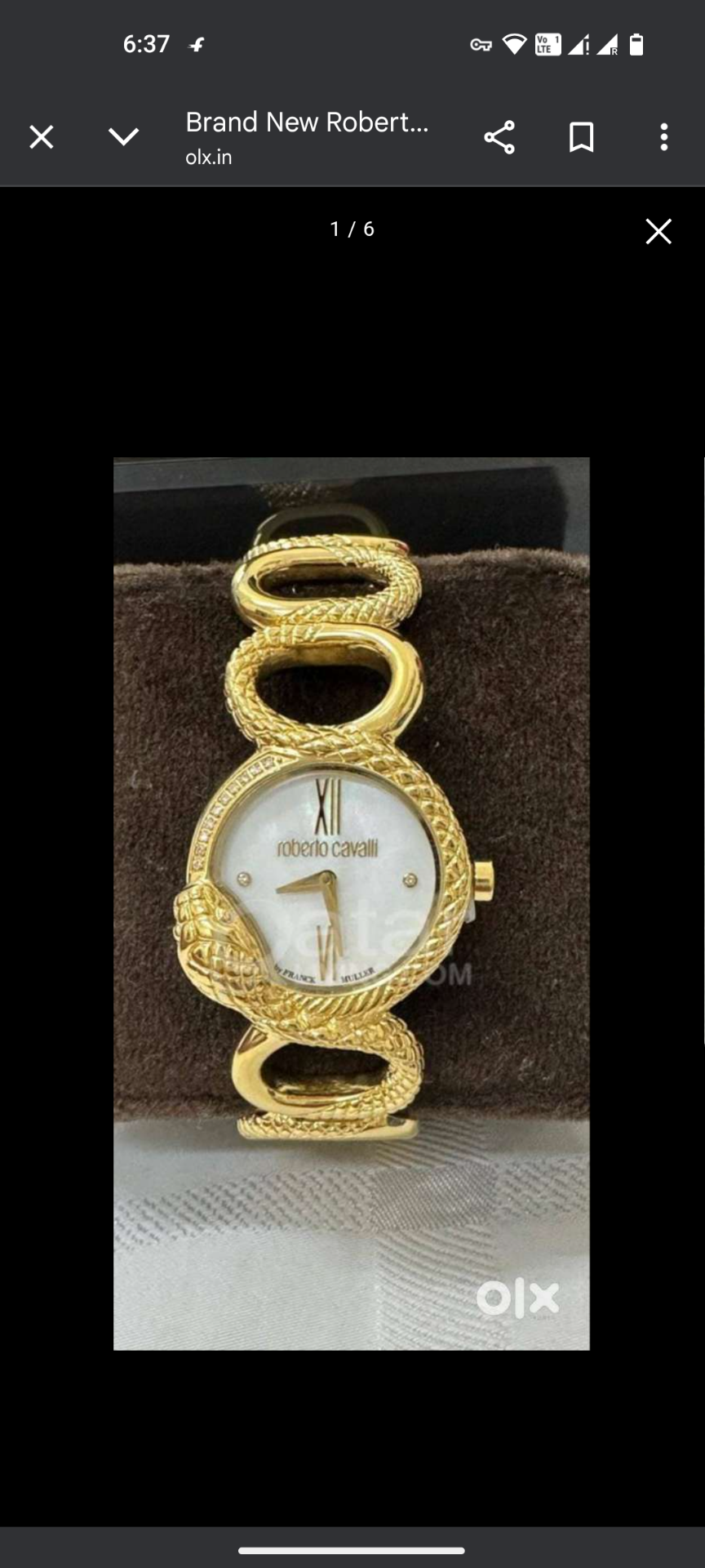 Brand New unused Roberto Cavalli Watch By Frank Muller - Image 3