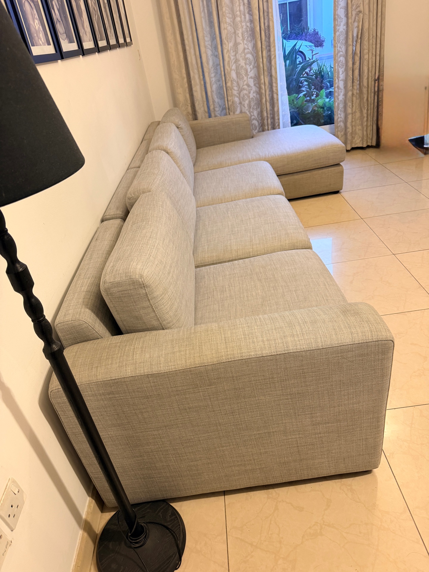 L shaped sofa  - Image 2
