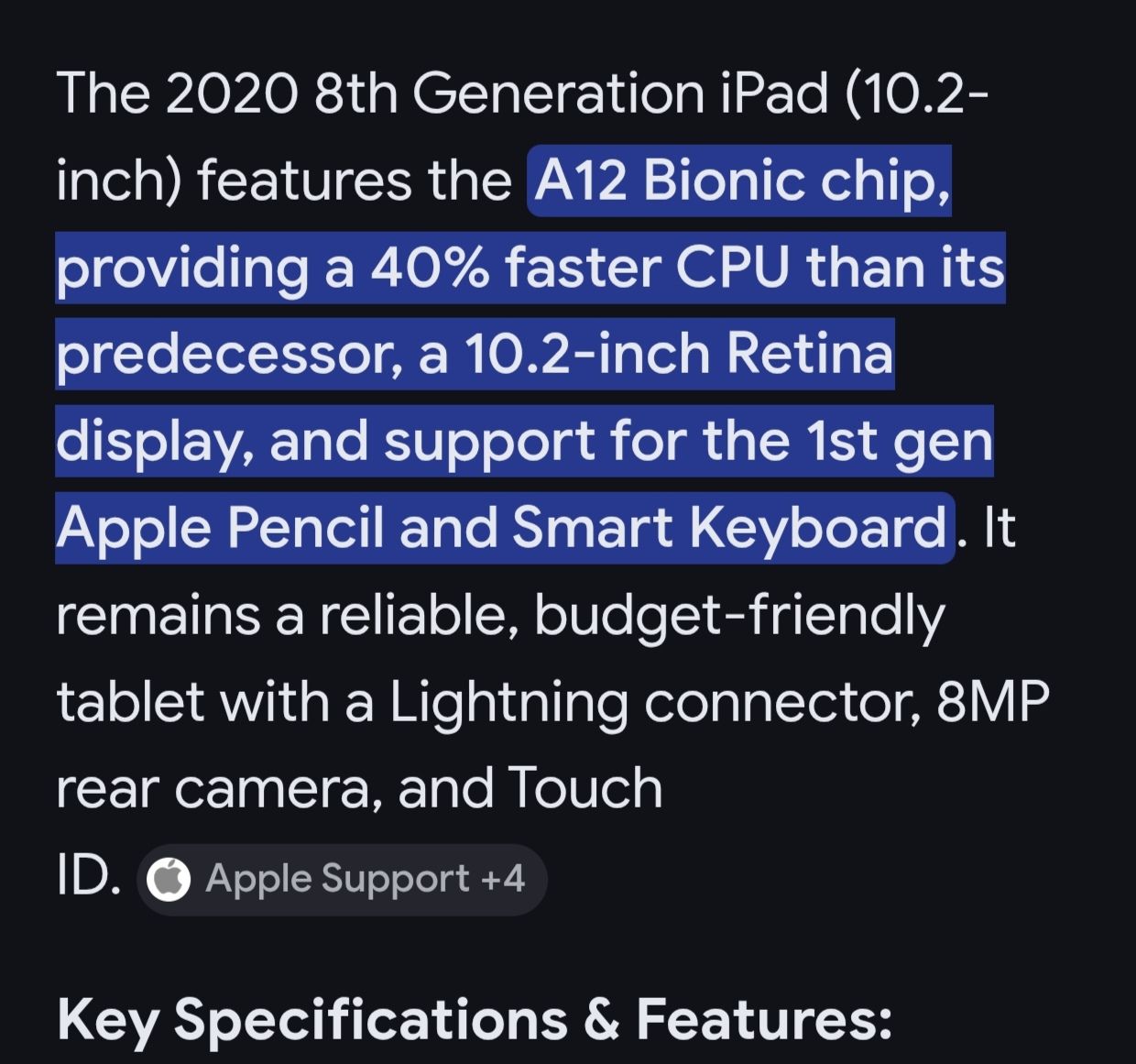 Ipad 8th generation WiFi 32gb sale/swap - Image 8