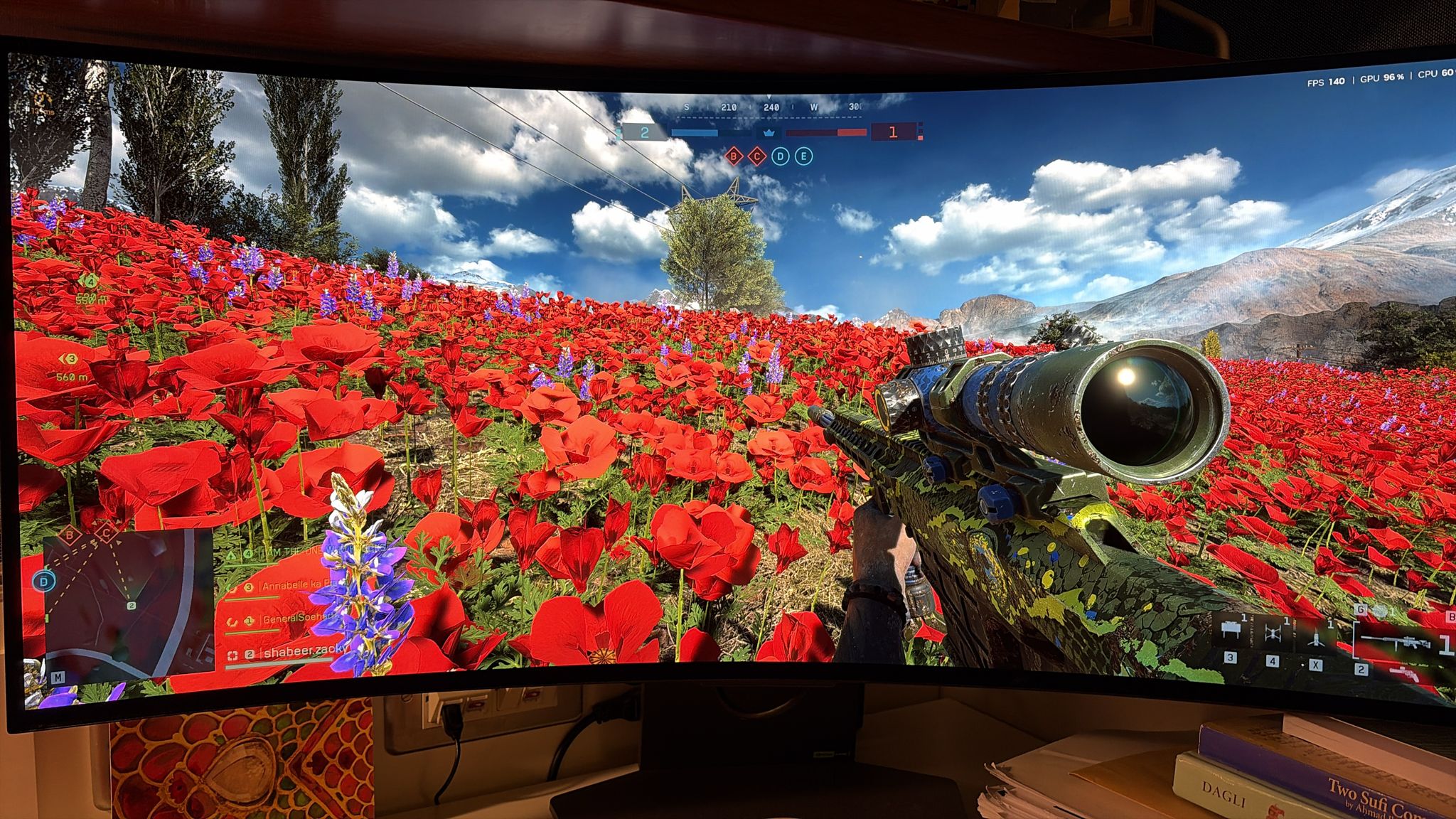 LG UltraGear 34GS95QE-B — 34" Curved OLED Gaming Monitor - Image 5