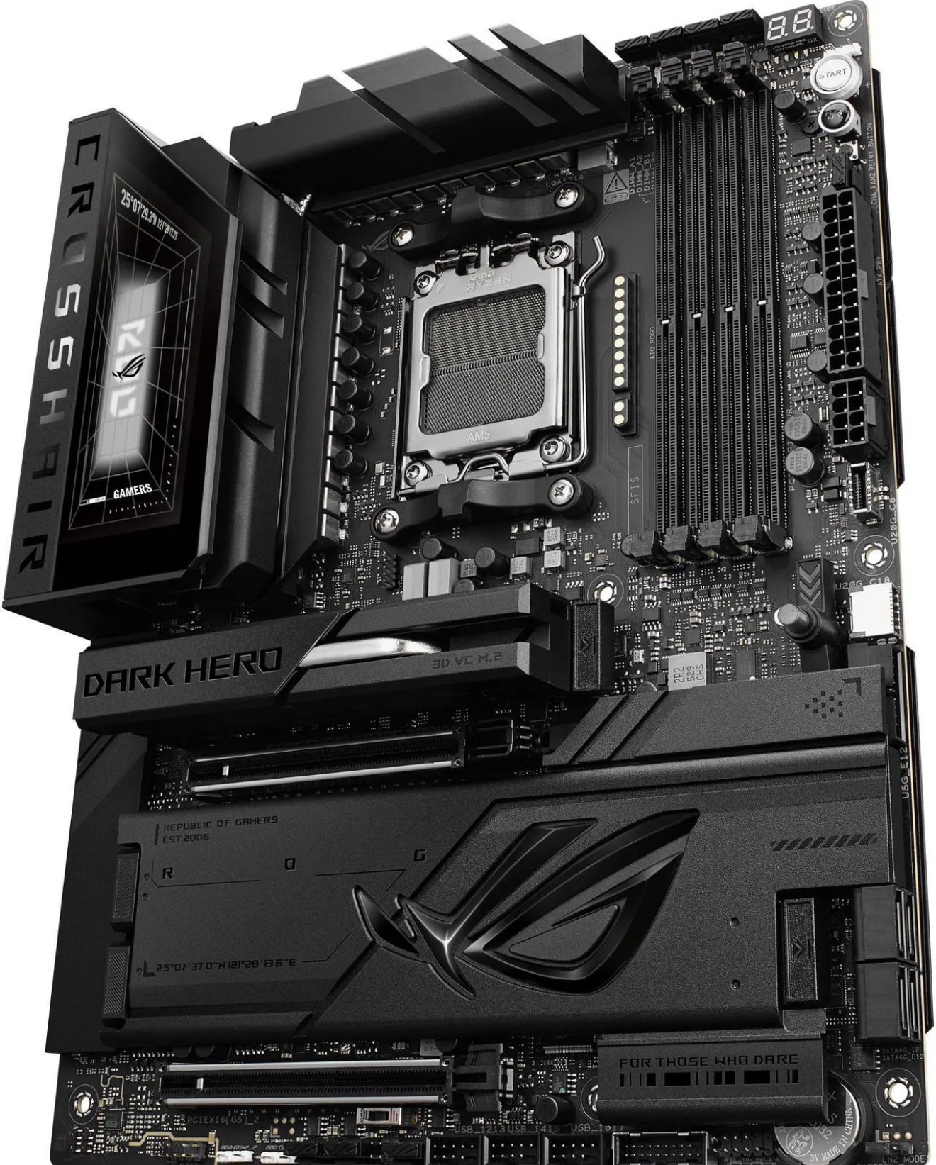 ASUS ROG Crosshair X870E Dark Hero ATX motherboard, 20+2+2 power stages, DDR5 - Image 5