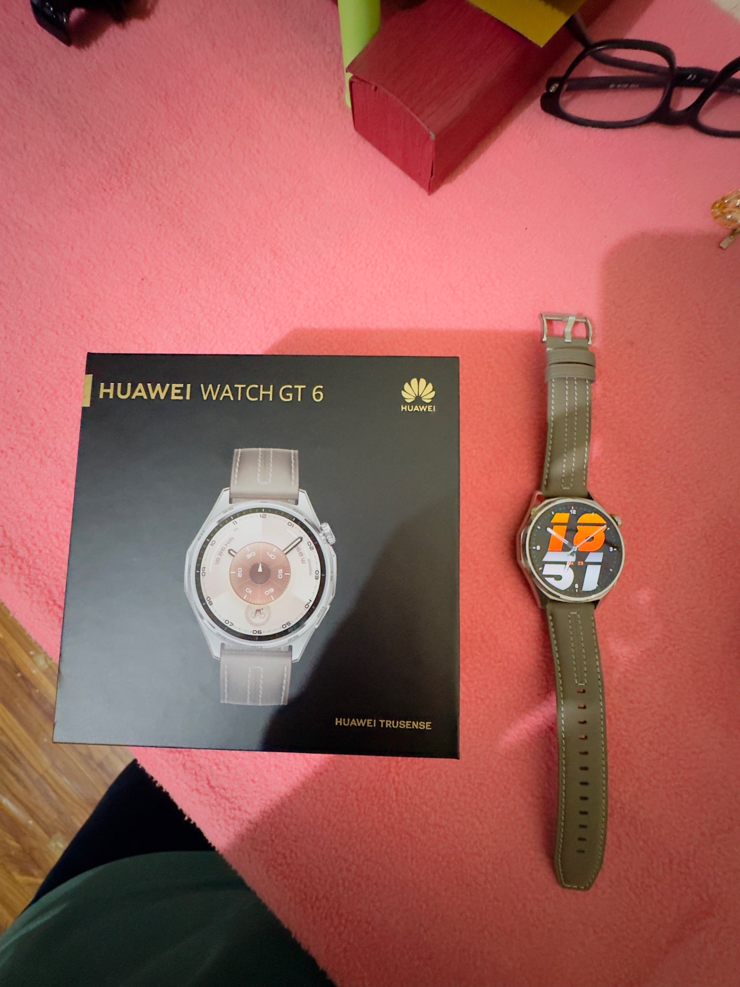 HUAWEI watch GT 6 new watch with under warranty - Image 1