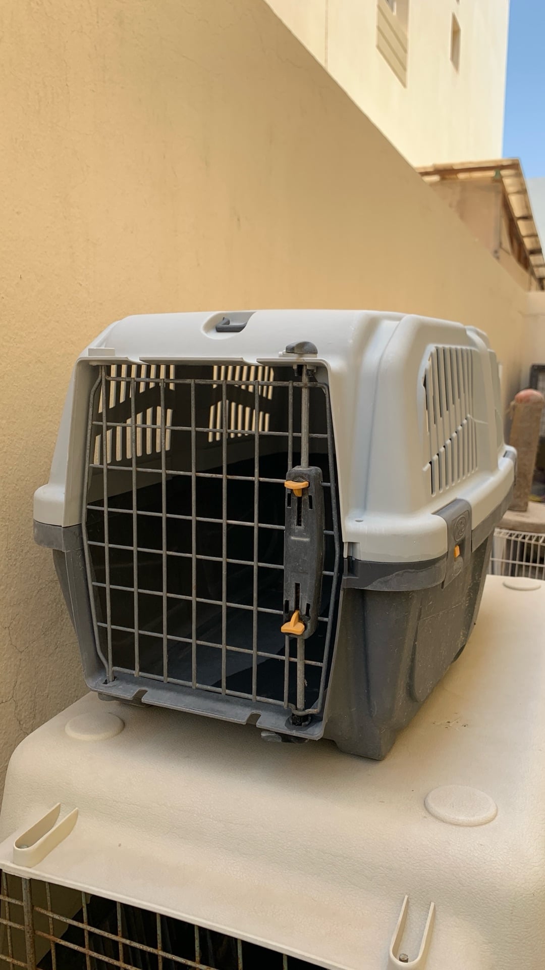 Pet Carrier 27x29xL44cm (Small) Grey - Image 1