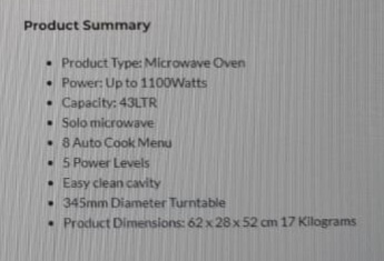 Sharp Microwave 43L and Geepas 75Liter Baking Oven.  - Image 6