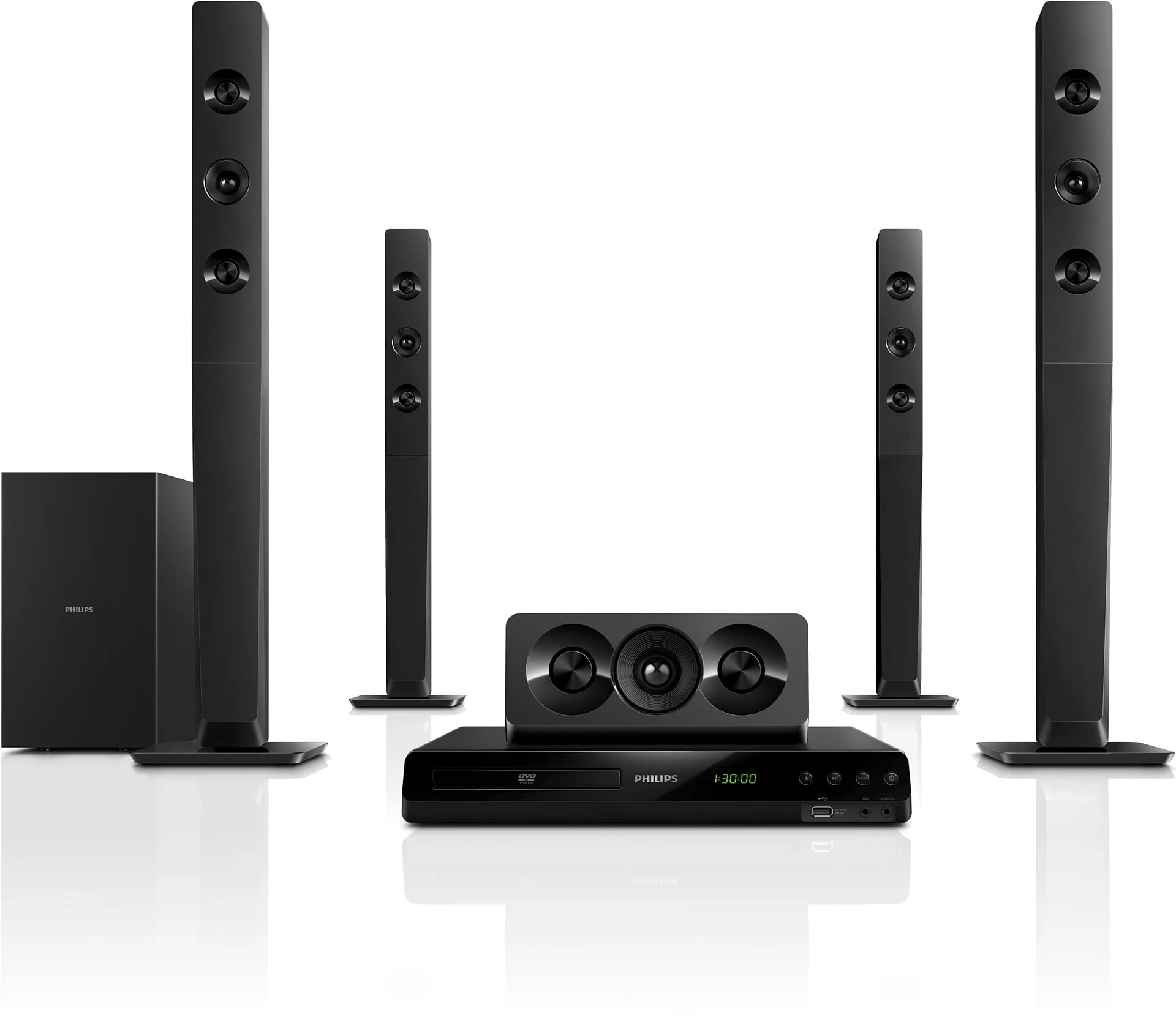 PHILLIPS home theatre + DVD for sale - Image 1