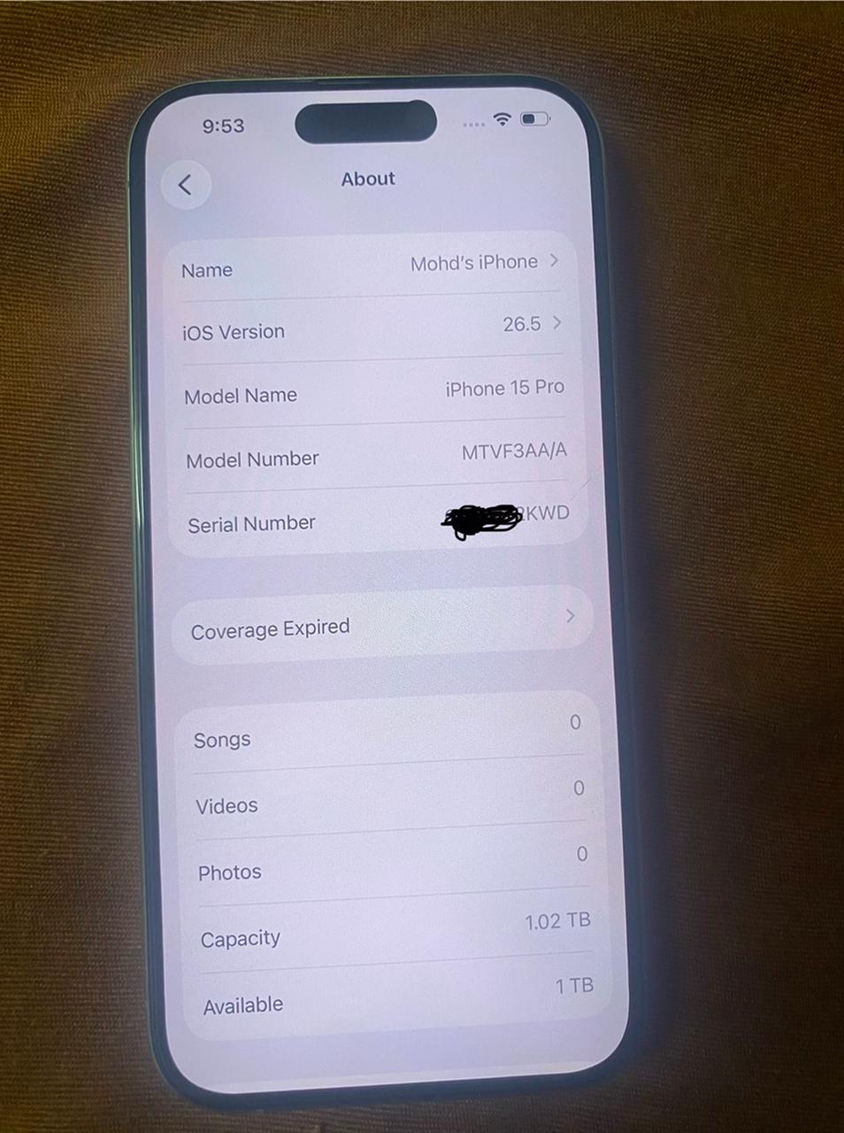 I Phone 15 Pro 1 TB - Image 3