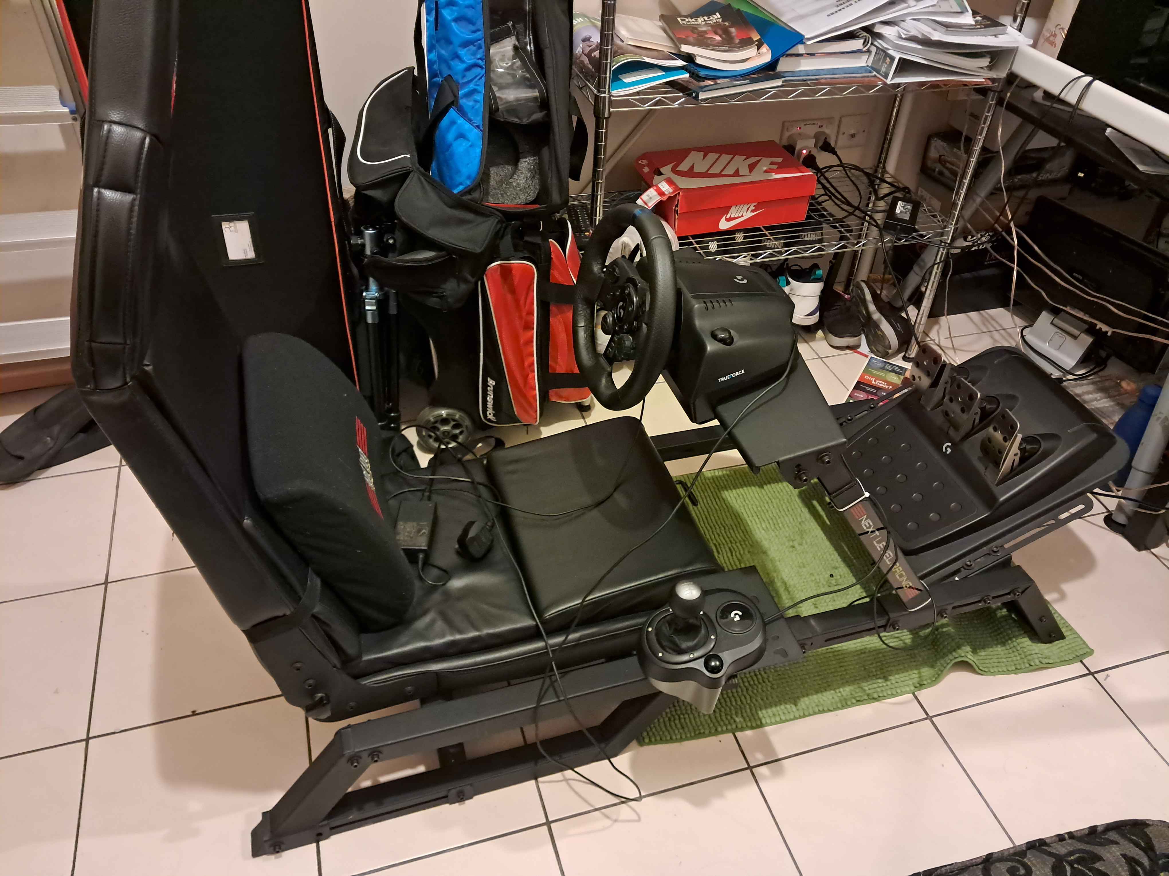 Logitech G923 wheel and Next Level Racing F-GT seat (price negotiable) - Image 3