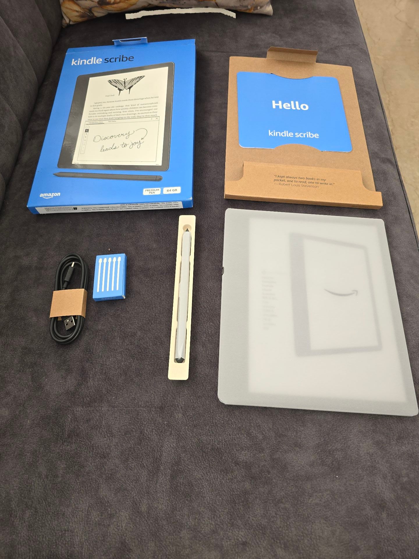 Amazon Kindle Scribe 10.2 inch 64GB grey - Image 1