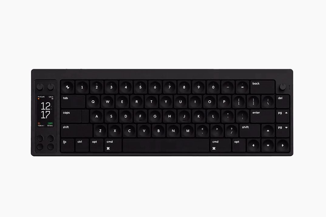 Work Louder Nomad E mechanical keyboard with display (barely used) - Image 1