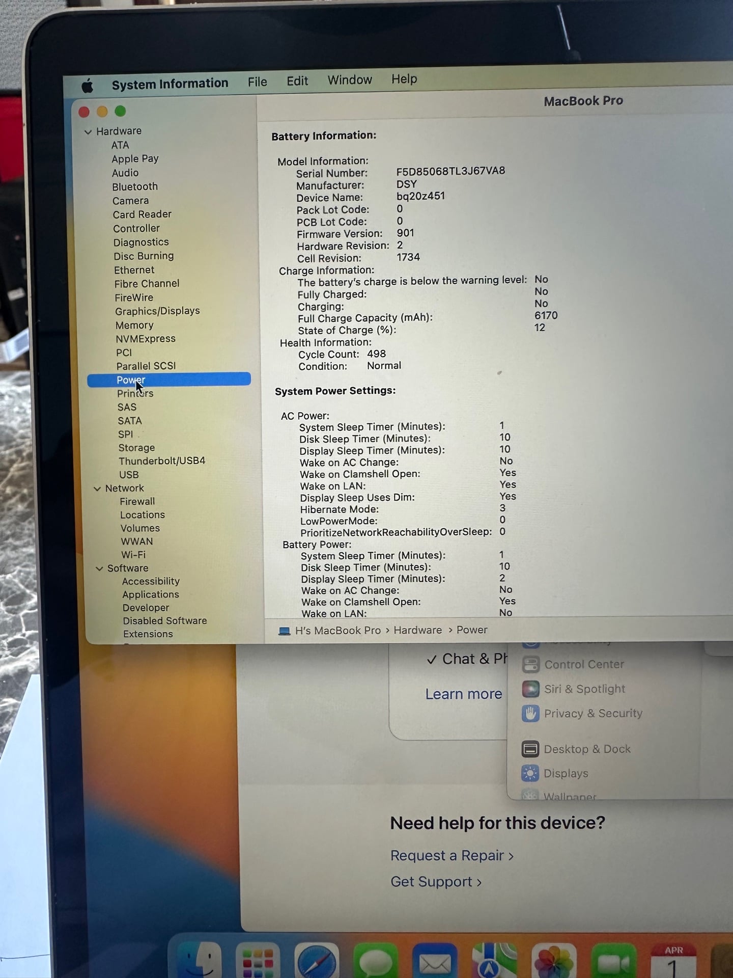 MacBook Pro 15 2019 i9 16GB 513SSD - Image 2