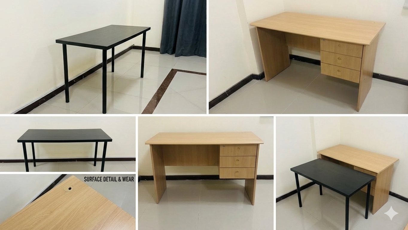 Two Office Desks For Sale, Can be bought individually or together! - Image 1