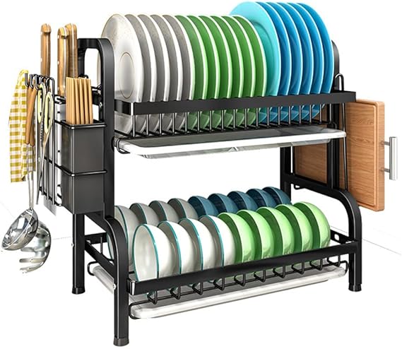 Dish Drying Rack 2 Layer - Image 1