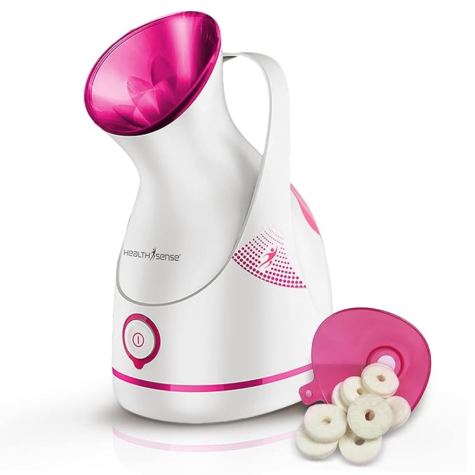 HealthSense Steamer with Nano-Ionic Technology UV Steam Sterilization - Image 1