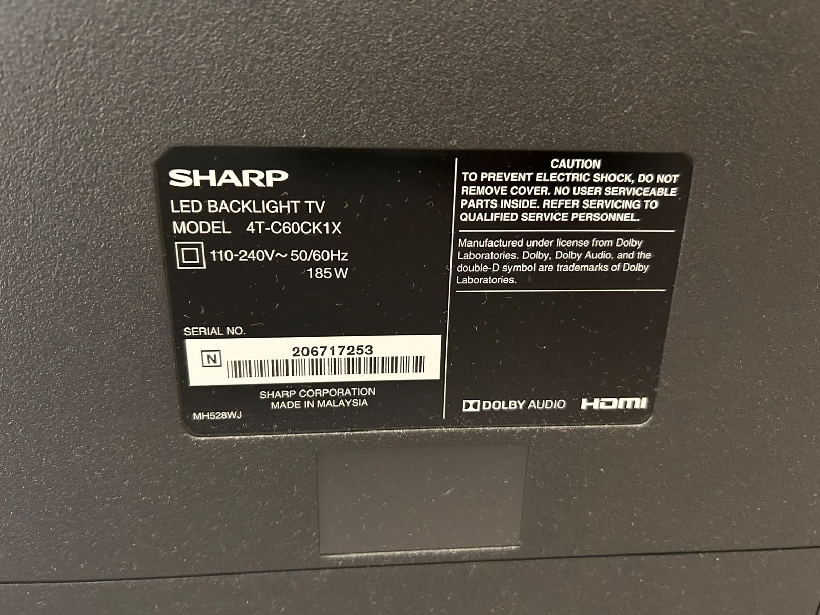 Excellent condition TV for sale - Image 3