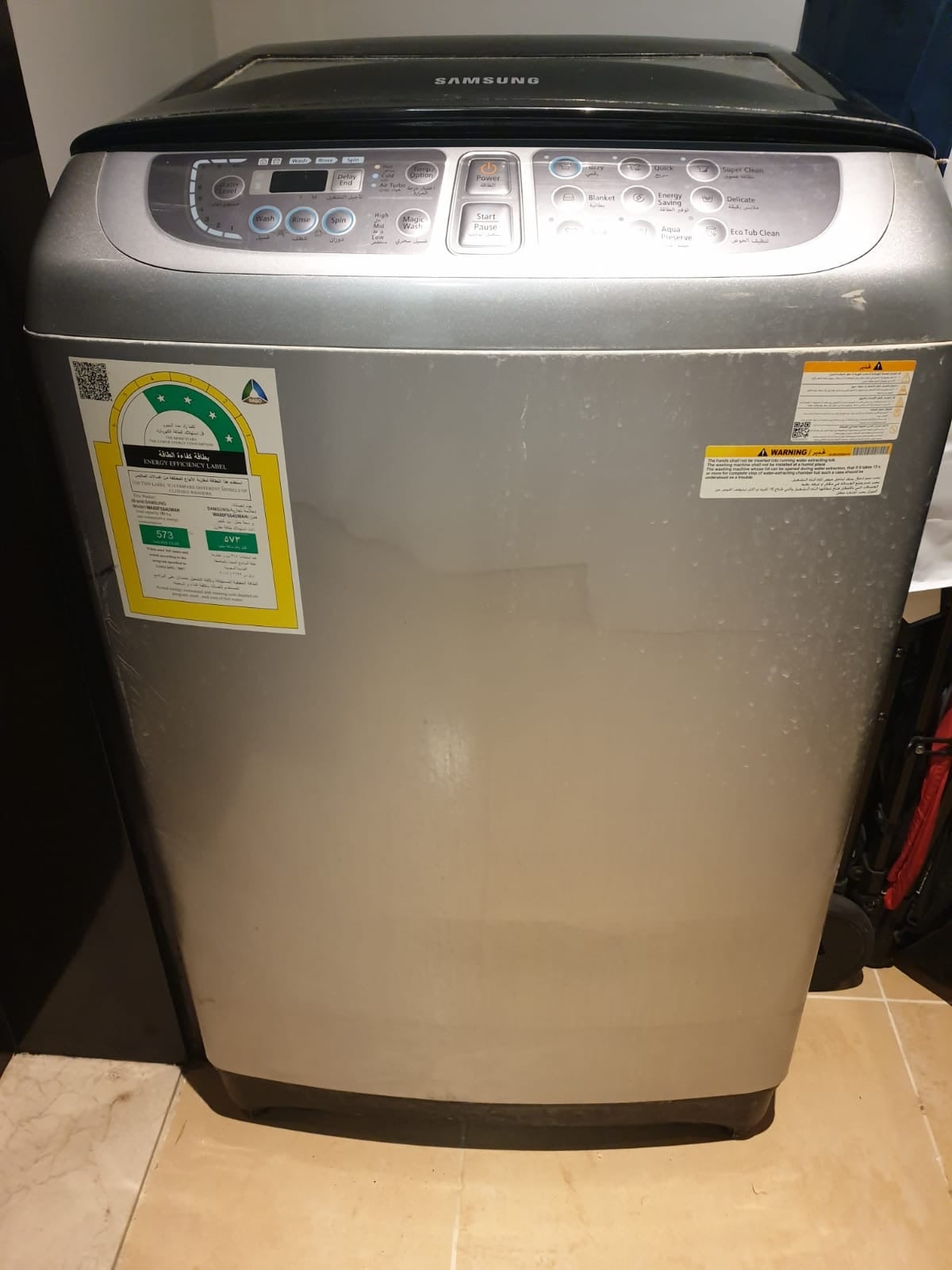 Samsung Top Load Washing Machine – Fully Automatic – Good Condition - Image 3