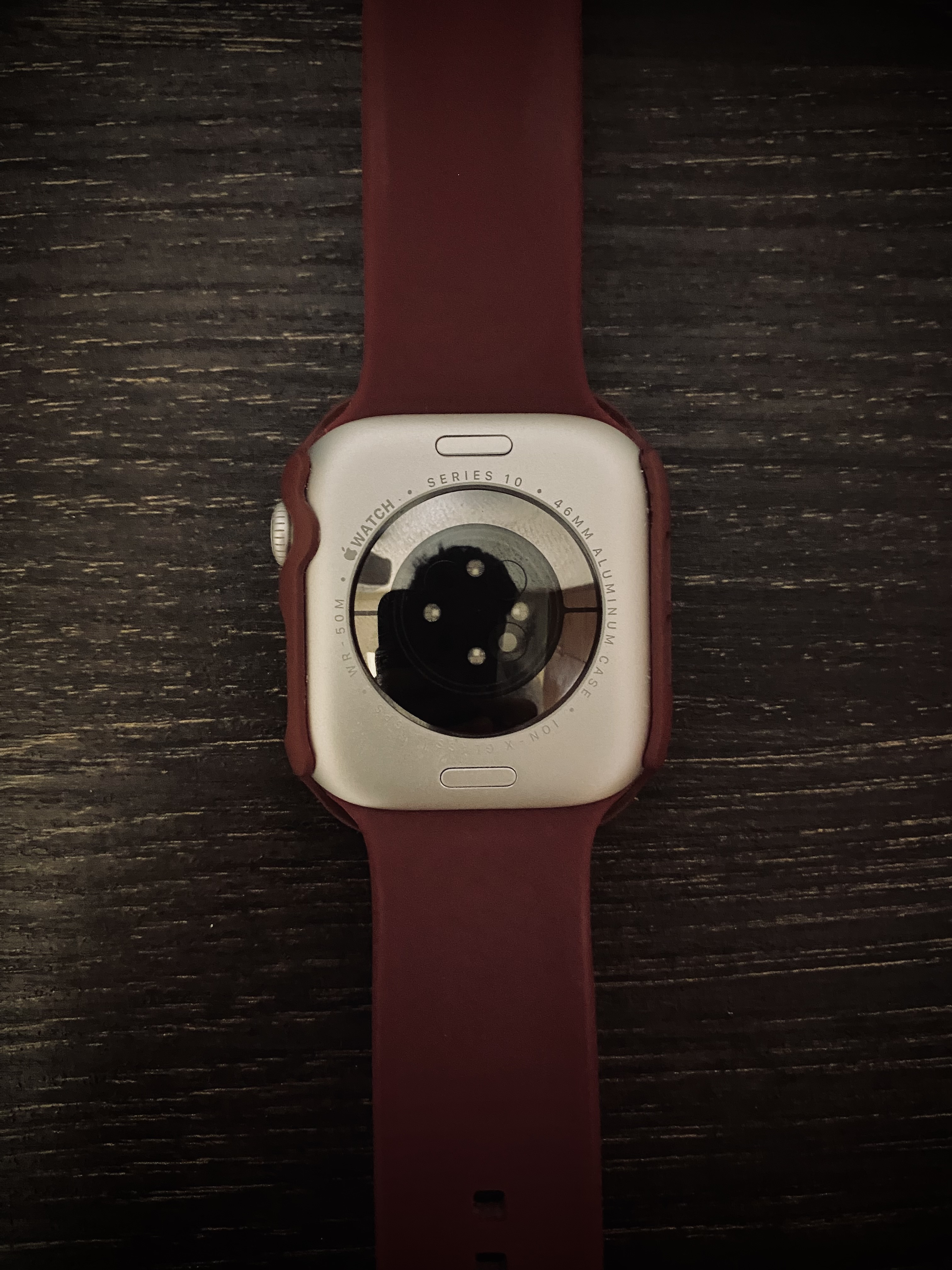 ساعة آبل Series 10 GPS 46mm بطارية 100% + غطاء للبيع - Image 7