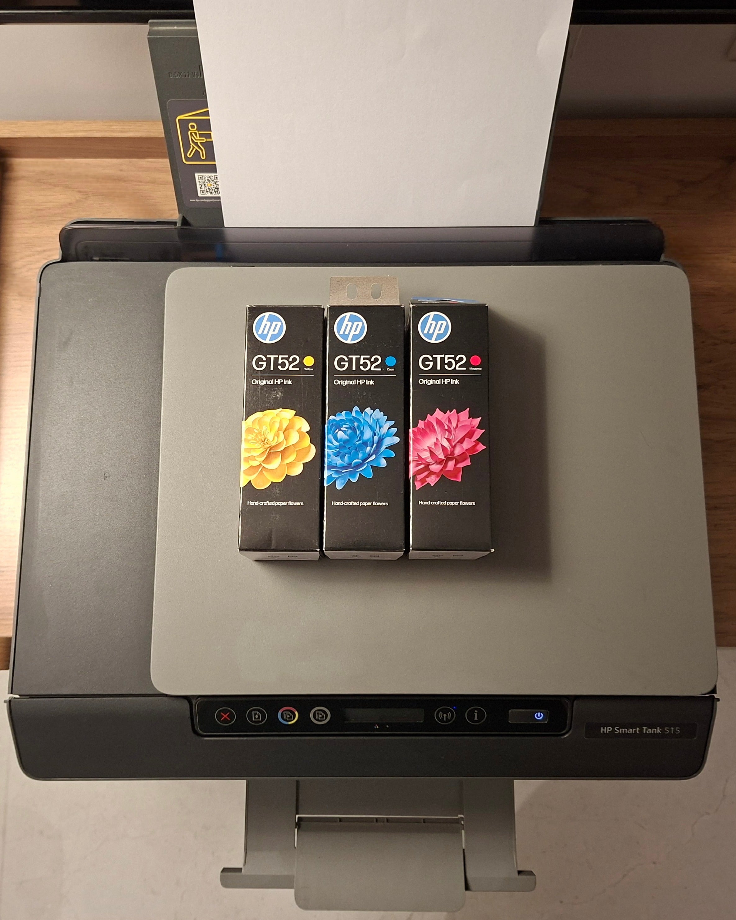 HP SMART TANK 515 (GREAT CONDITION) + BRAND NEW INK - Image 1