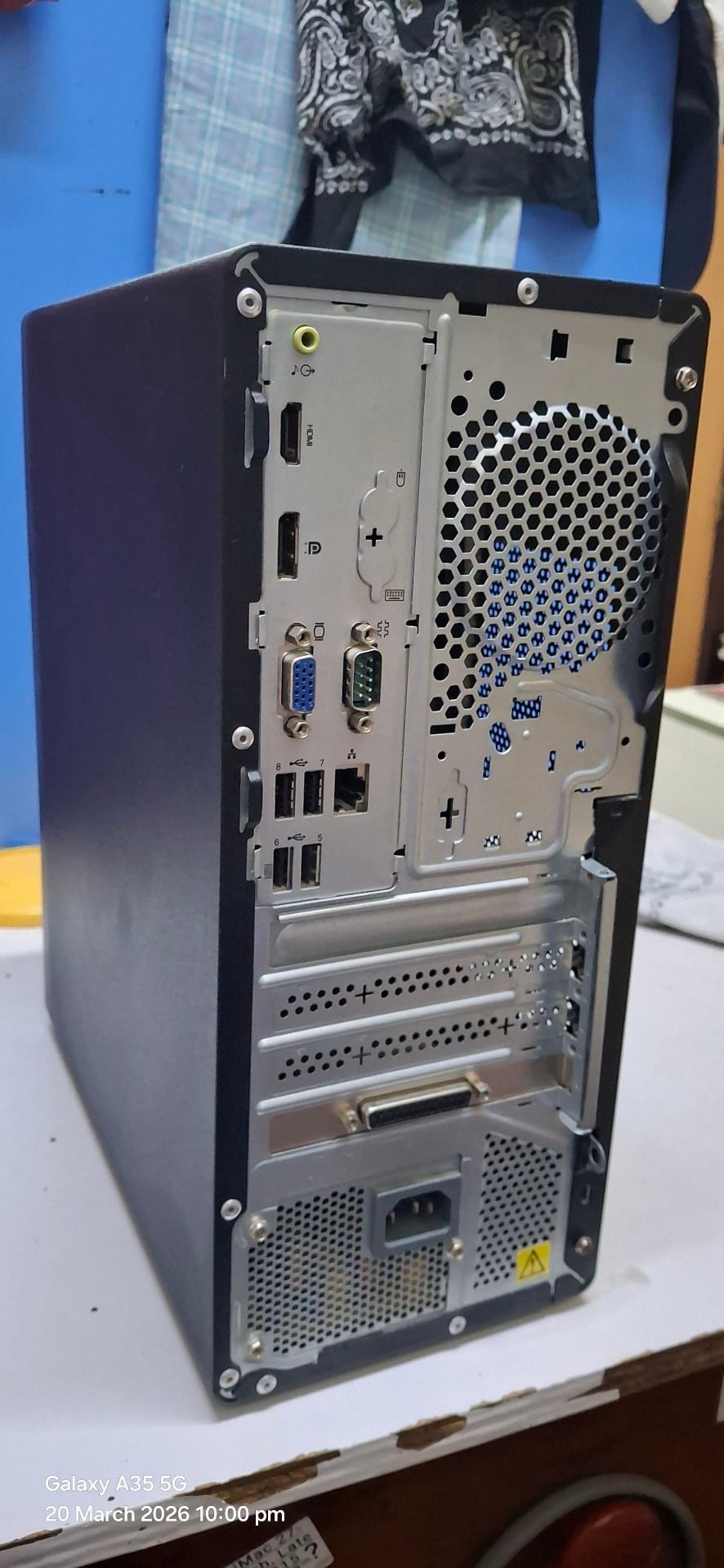 Lenovo core i7 generation 10th ram 16gb ssd 256 hdd one tb  screen hp 23" - Image 2