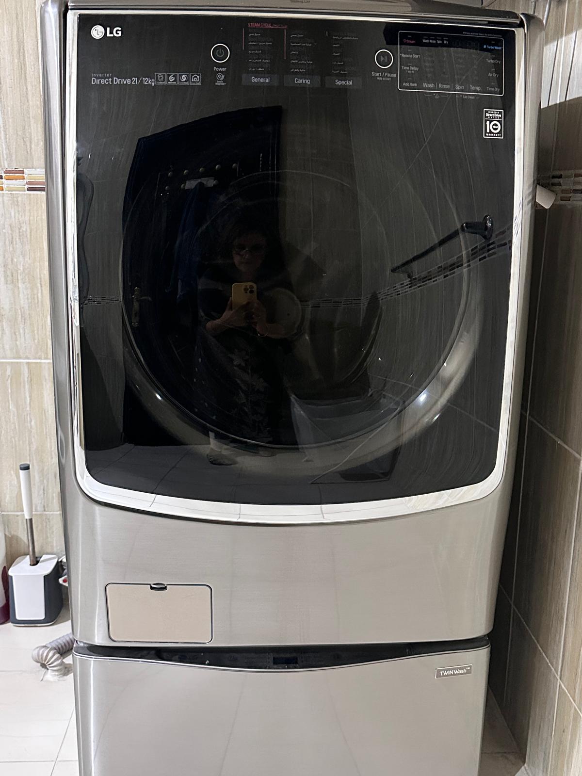 lg twin wash washing machine 21 kg+3.5kg