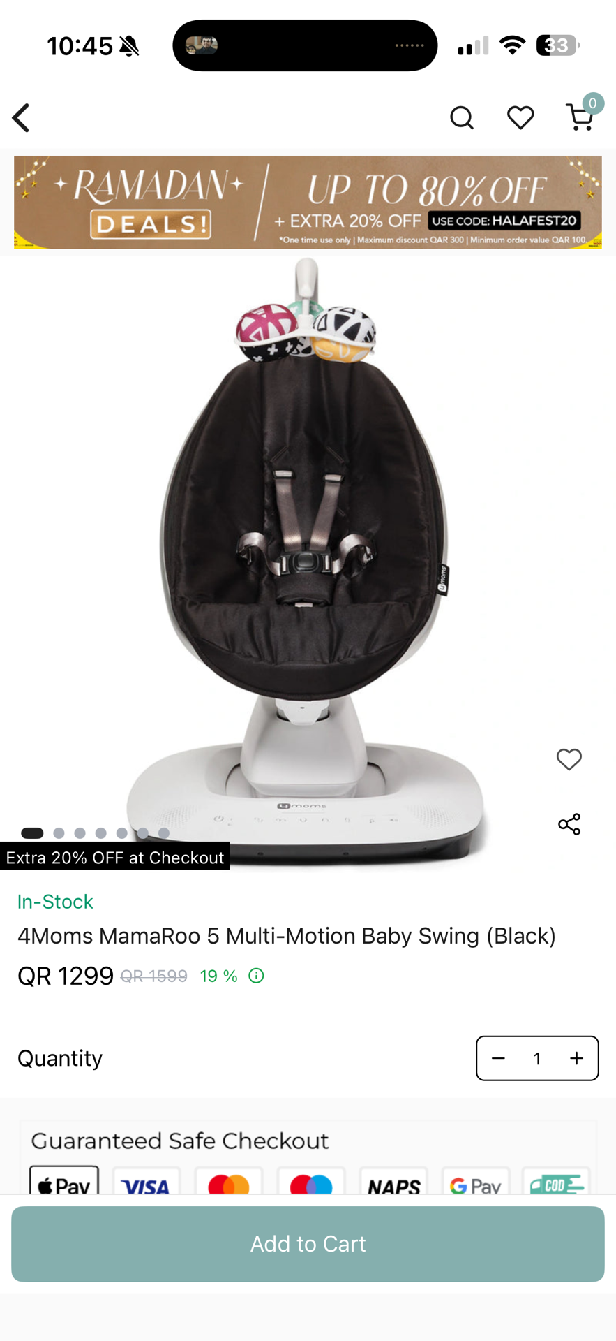 4 Moms Mamaroo - Image 1