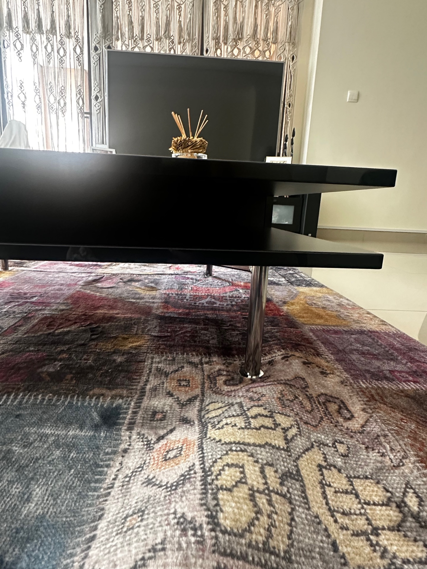 Home Centre 4-Seater Faux Leather Sofa + FREE Coffee Table - Image 9