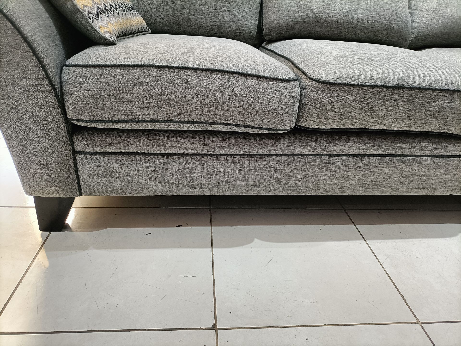Pan Emirates 3 seater sofa set with 2 side pillows - Image 1