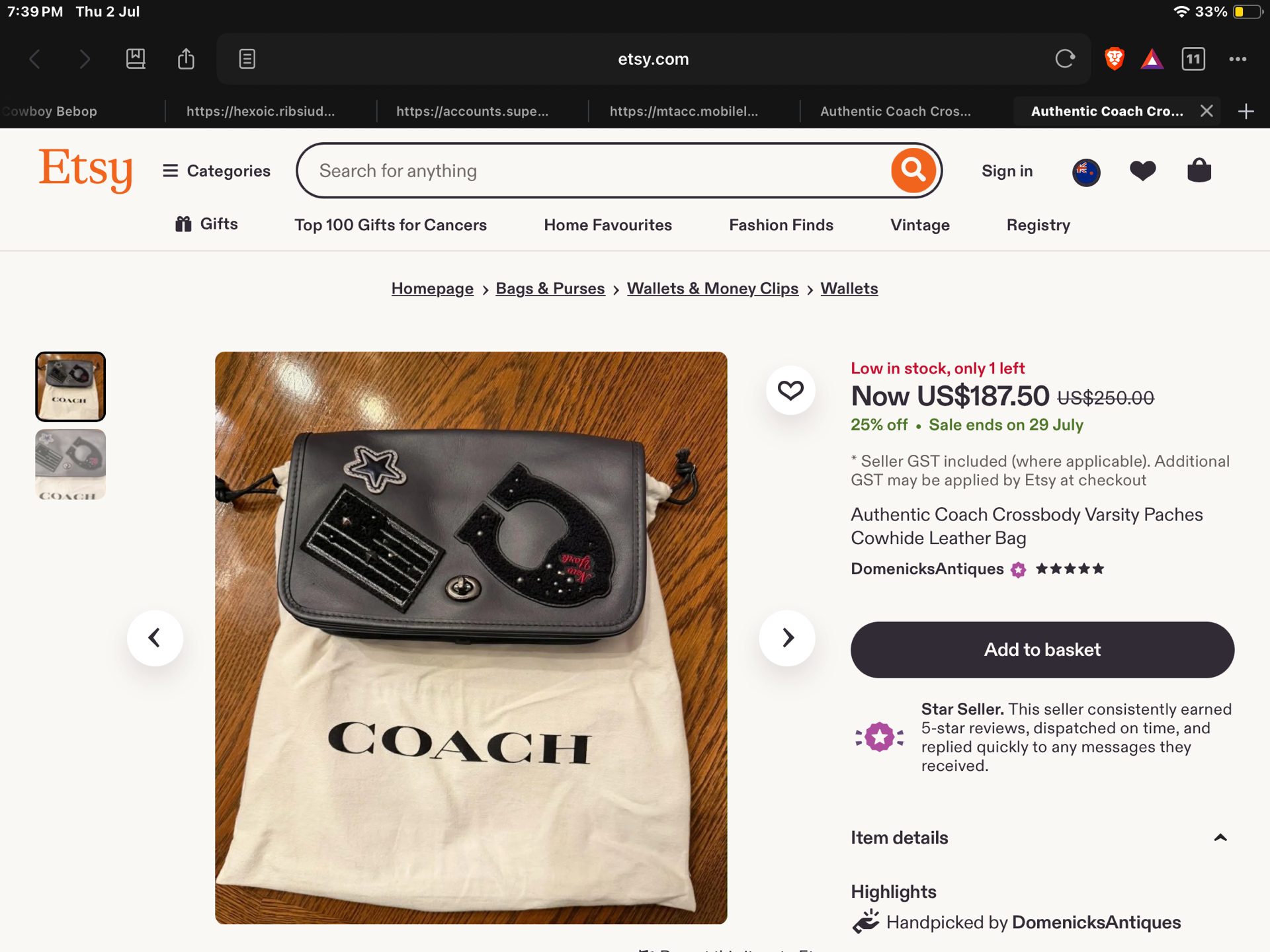حقيبة Coach - Image 7