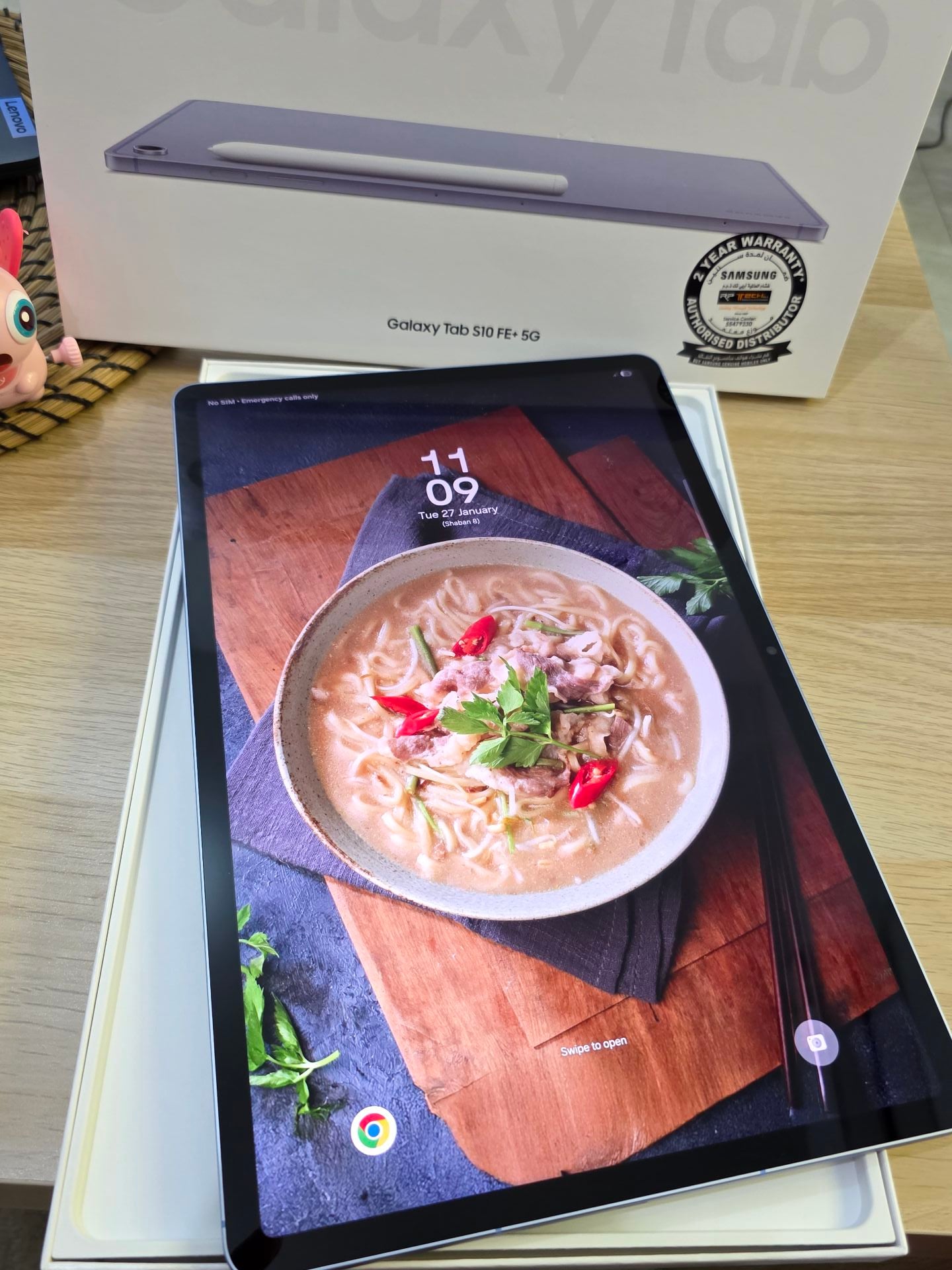 Galaxy Tab S10 FE+ 5G 128Gb Blue - Image 3