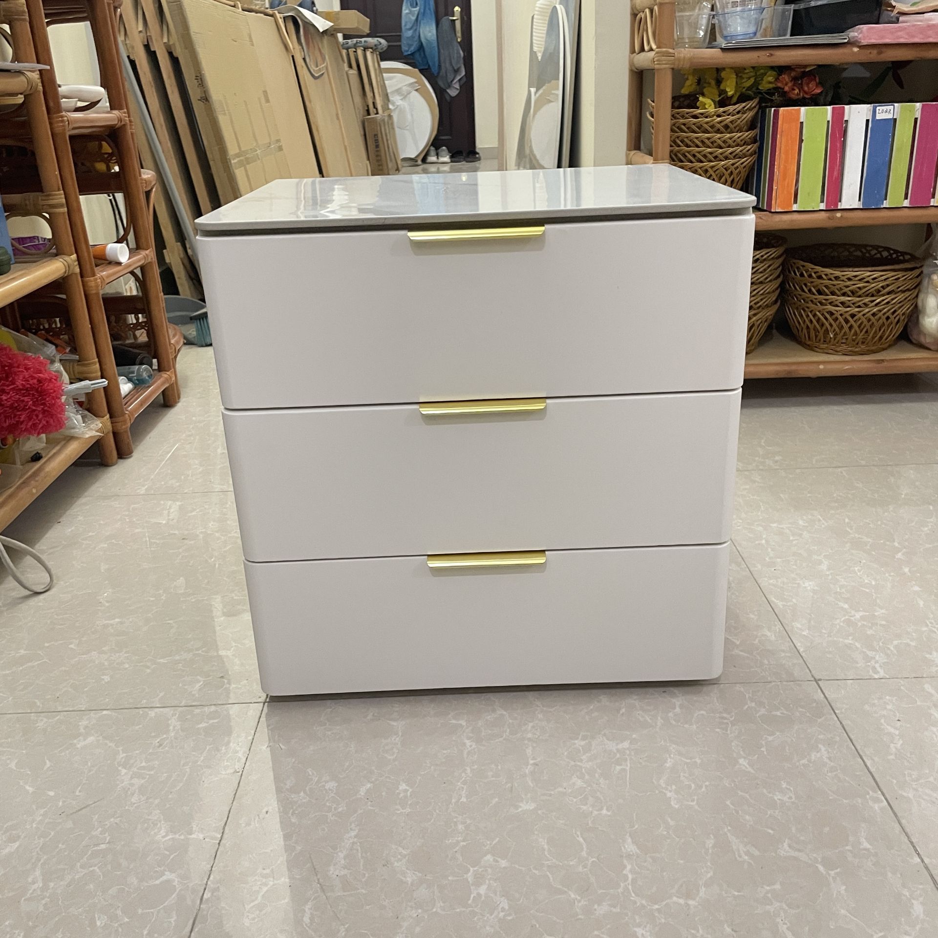 Nightstand, Bedside Table, bedroom Table, End Table, Cabinet, Bedside Chest, bed - Image 9