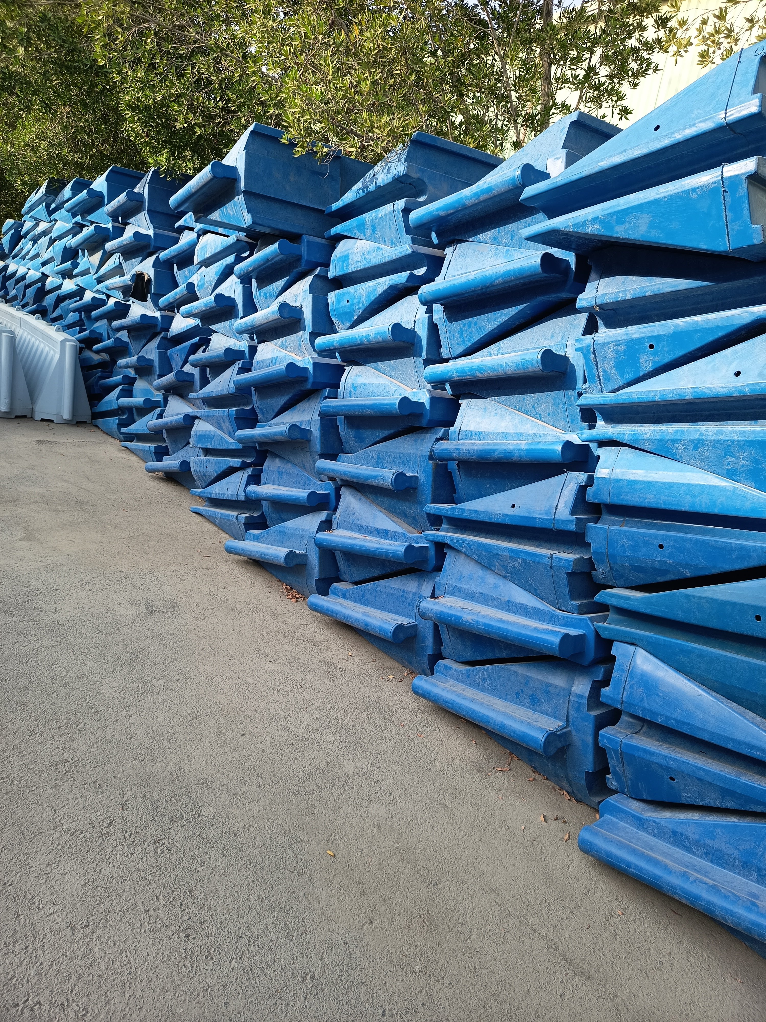 Plastic safety road barrier for sale  - Image 2