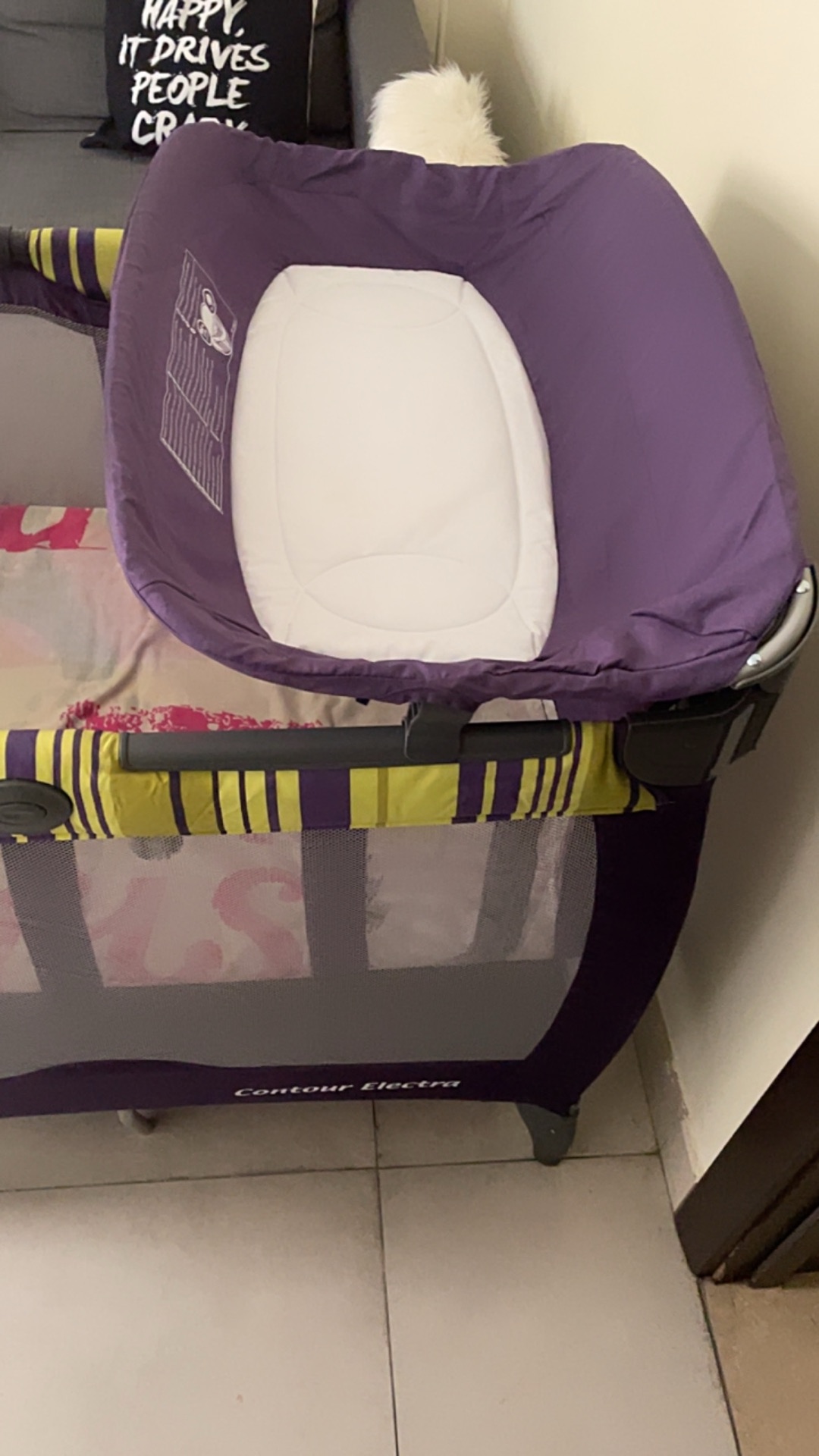 Cargo contour electra baby cot - Image 4