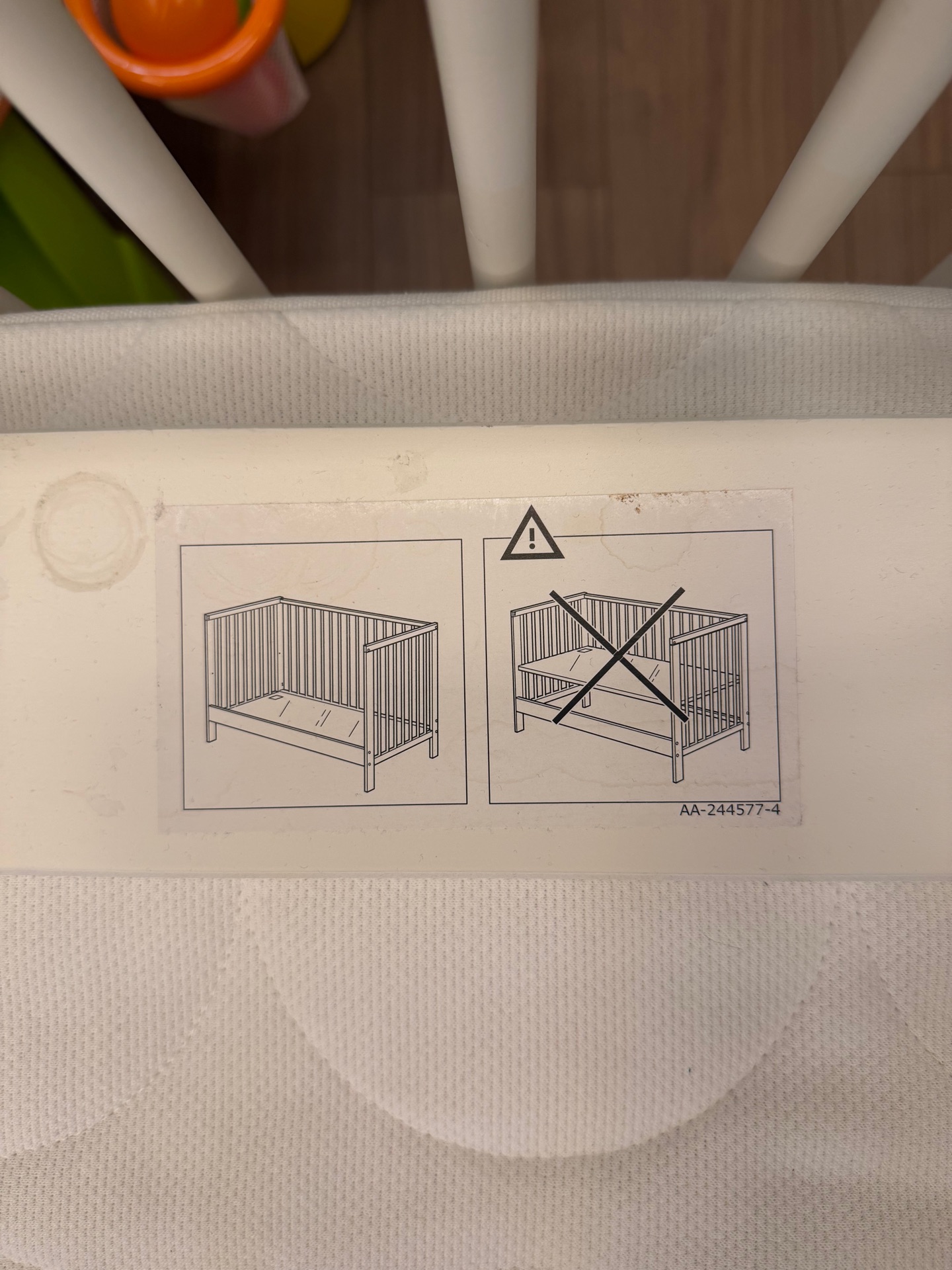 IKEA Gulliver Bed 60x120 and IKEA Jattetrott Mattress  - Image 2