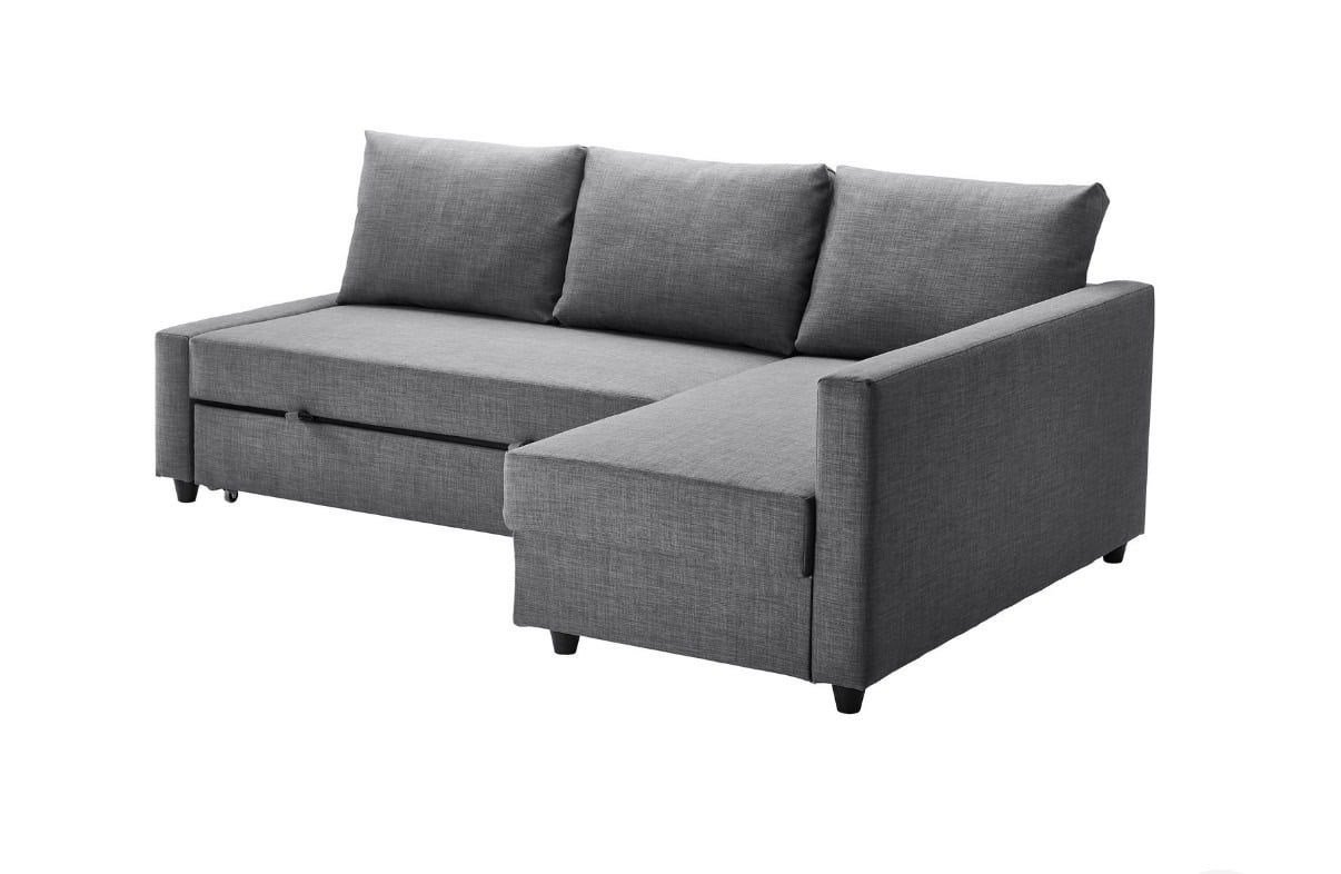 IKEA FRIHETEN Corner Sofa-Bed with Storage – Skiftebo Dark Grey - Image 6