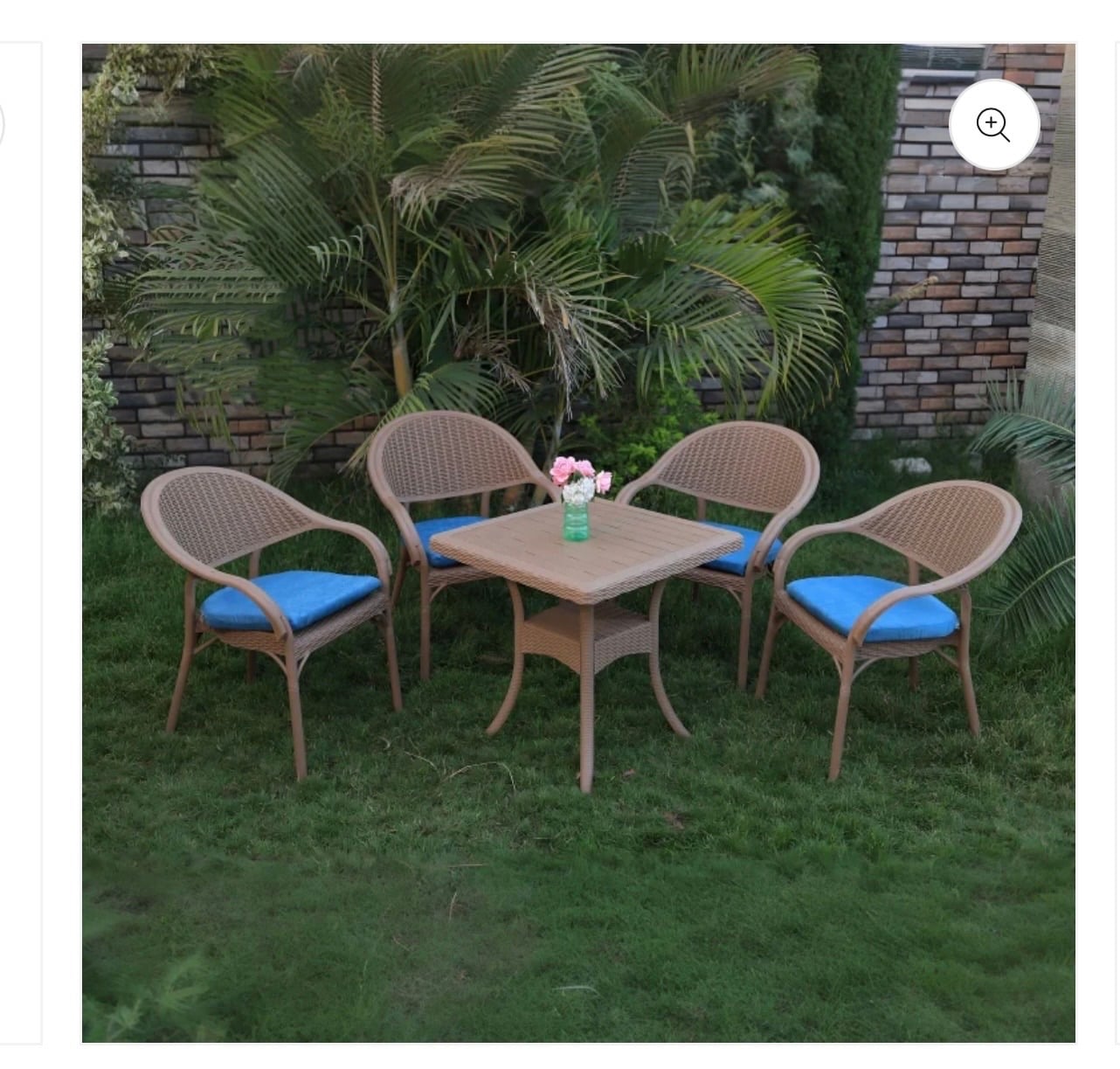 2 Sets of 5-Piece Outdoor Garden Furniture - Image 1