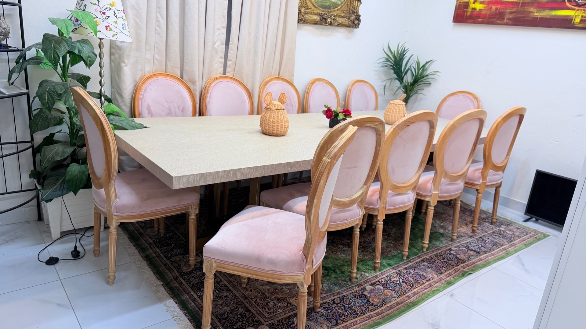 Dining table with 12 chair  - Image 6