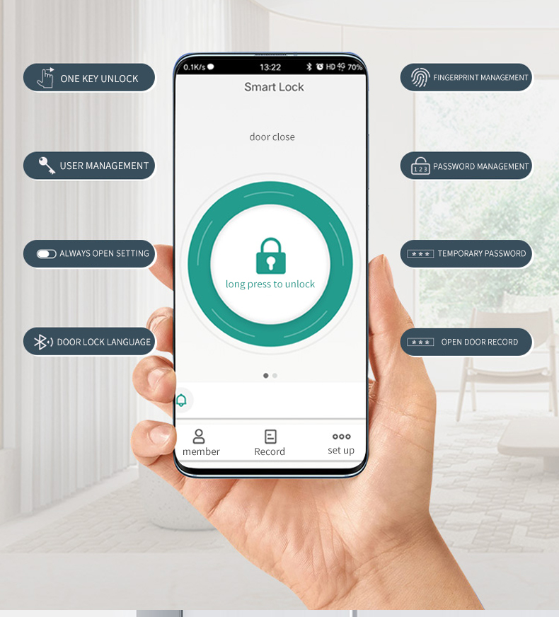Secuview Smart Home Door Lock with Remote Control - Image 6