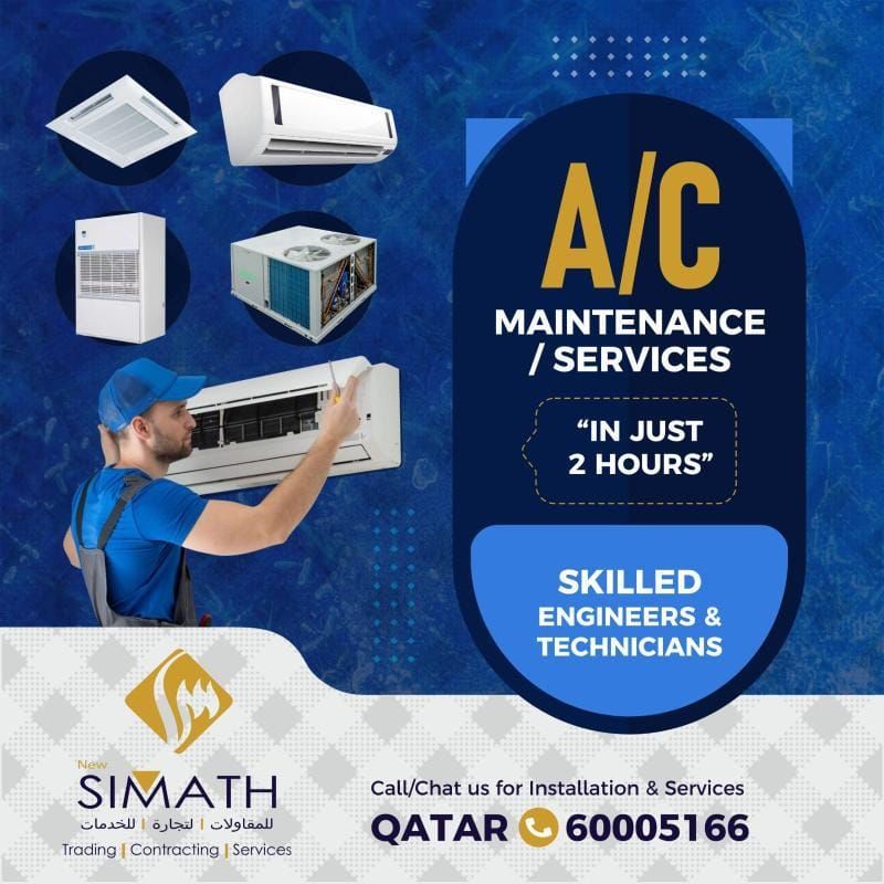 We offer all types of air conditioning maintenance and services - Image 3