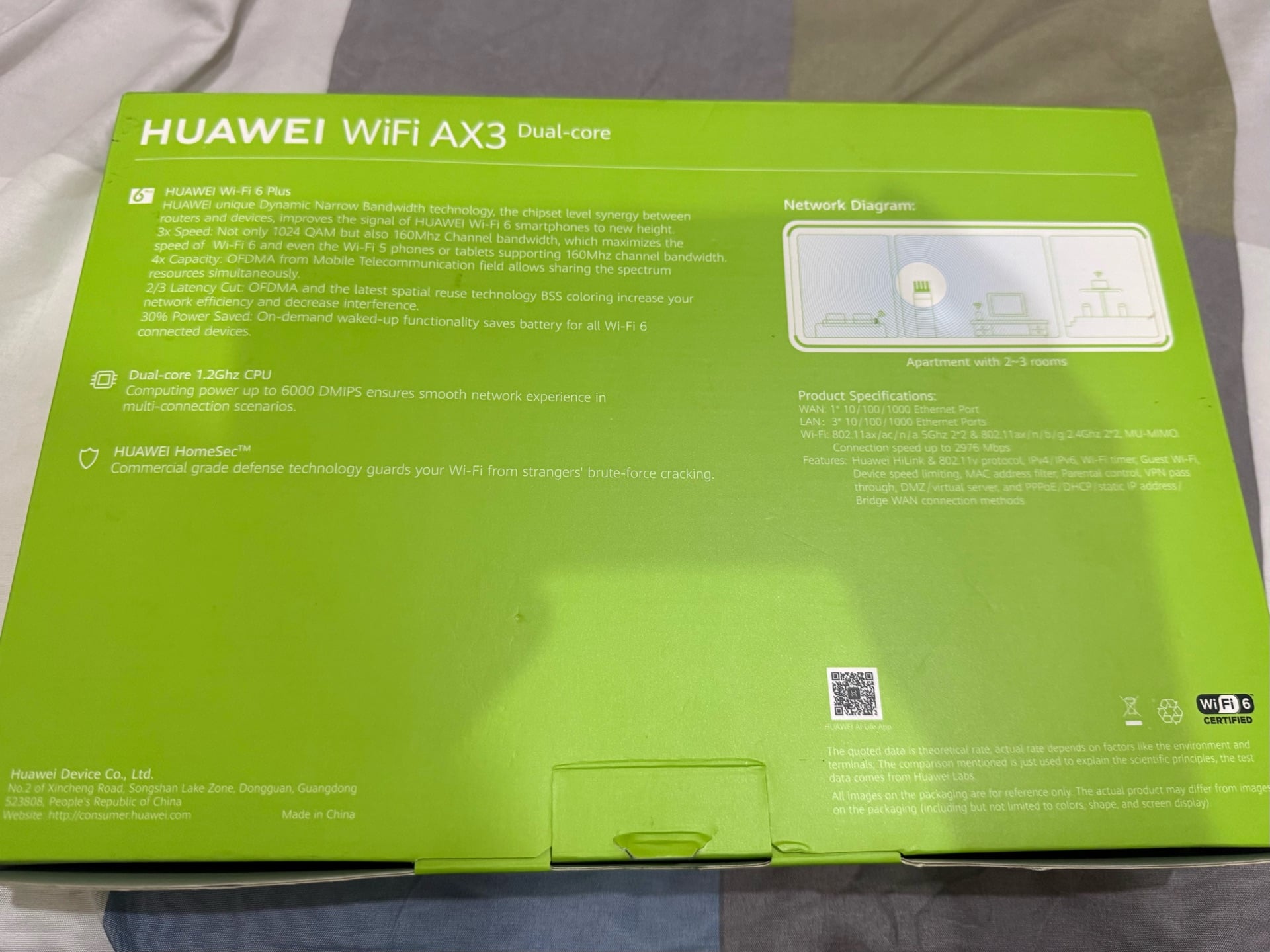 Huawei Wi-Fi 6 Plus AX3 Router - Image 6