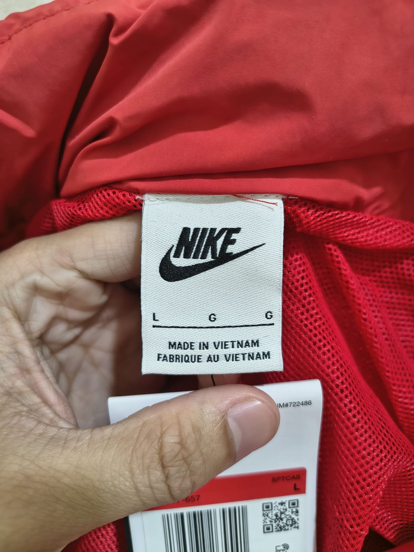 Nike Big Swoosh Windbreaker (Brand New, Original & Size Large) - Image 8
