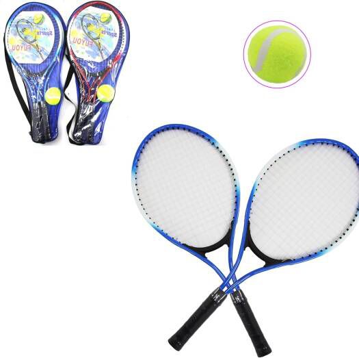 Tennis Bat 2pcs Set with Ball For Kids 6-15yrs طقم مضرب تنس من قطعتين مع كرة للأ - Image 2