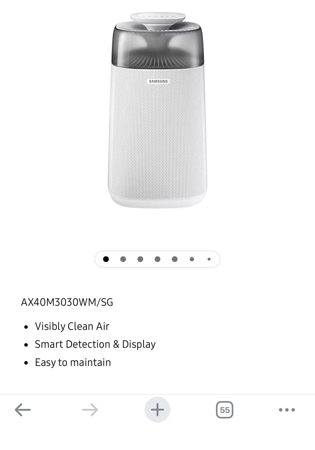 Samsung air purifier  - Image 4