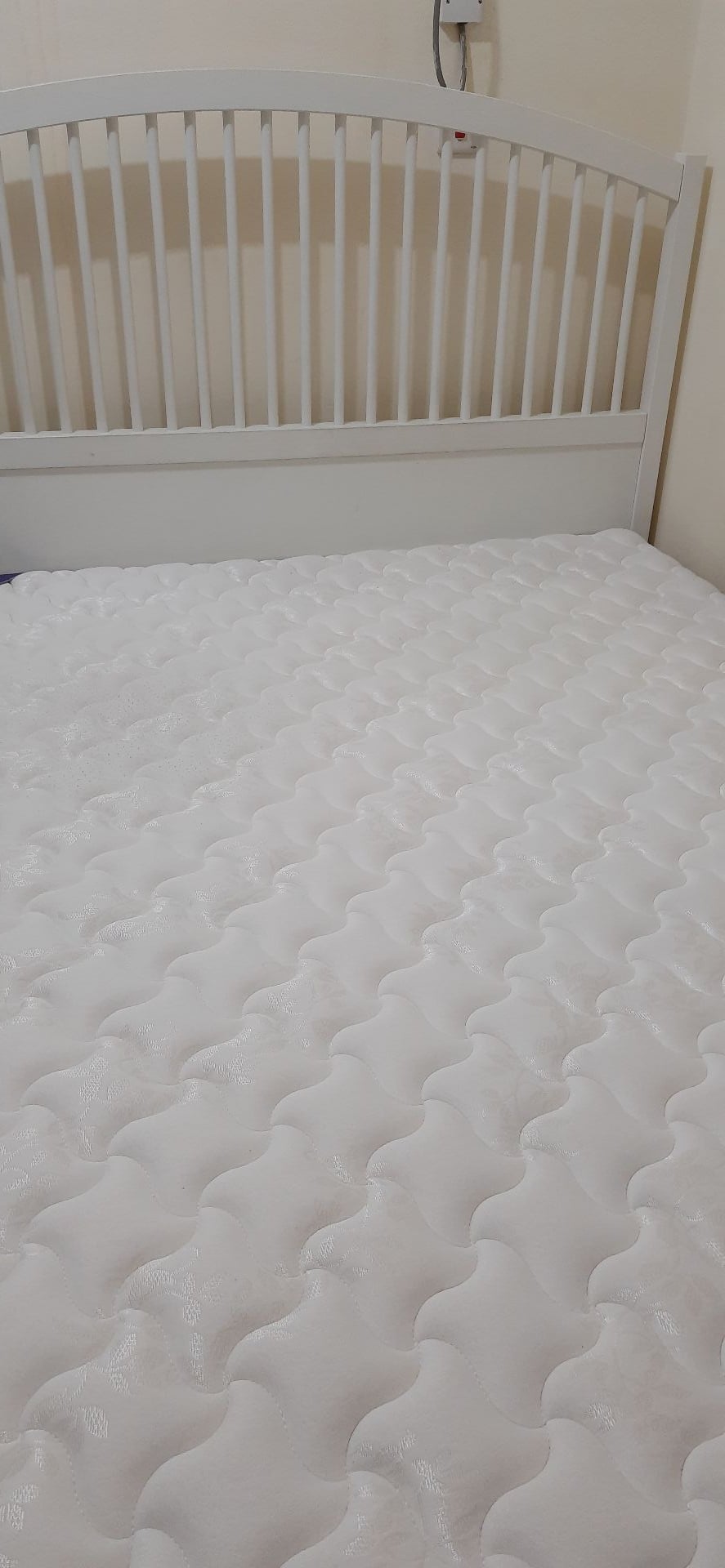 ikea bed with pocket spring mattress from pan home - Image 3