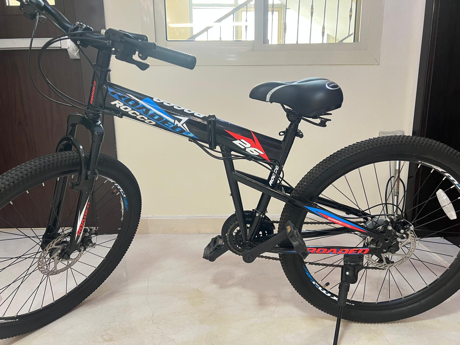 Roadeo Folding Bicycle-Gear with Cycle Tire Air Pump - Image 2