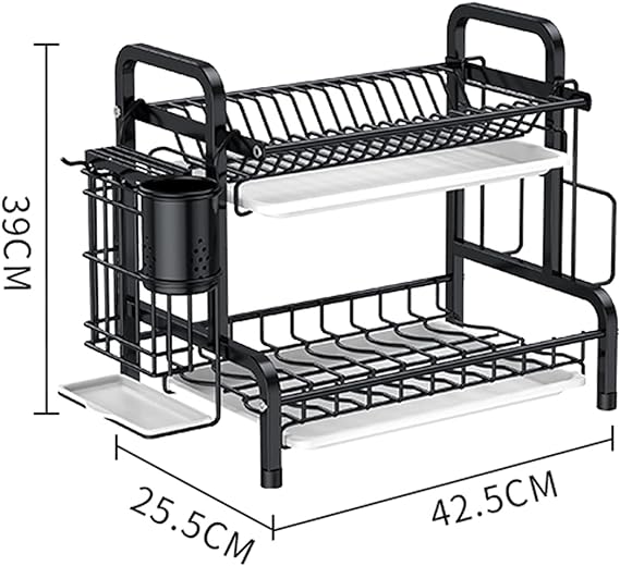 Dish Drying Rack 2 Layer - Image 2